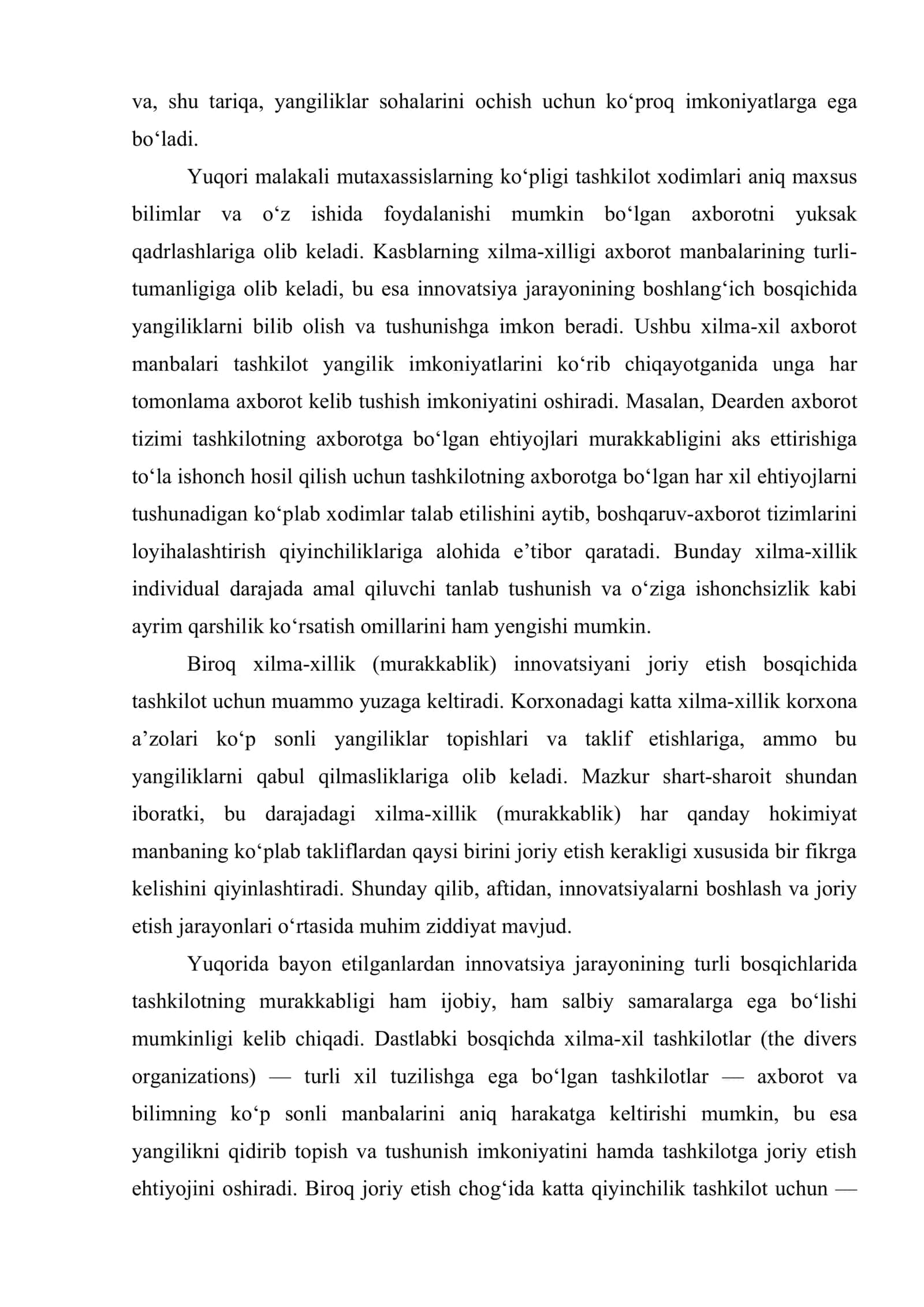 Innovatsion faoliyatning tadbirkorlik obyekti sifatidagi ahamiyati 3