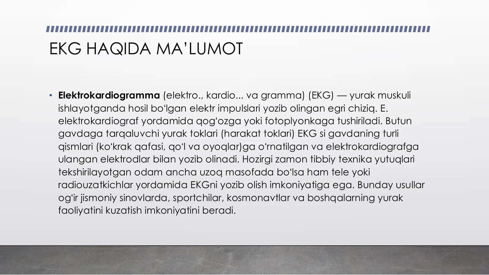 Yangi tug’ilgan chaqaloqlarda va bolalarda EKG ni o’ziga xos xususiyati 3