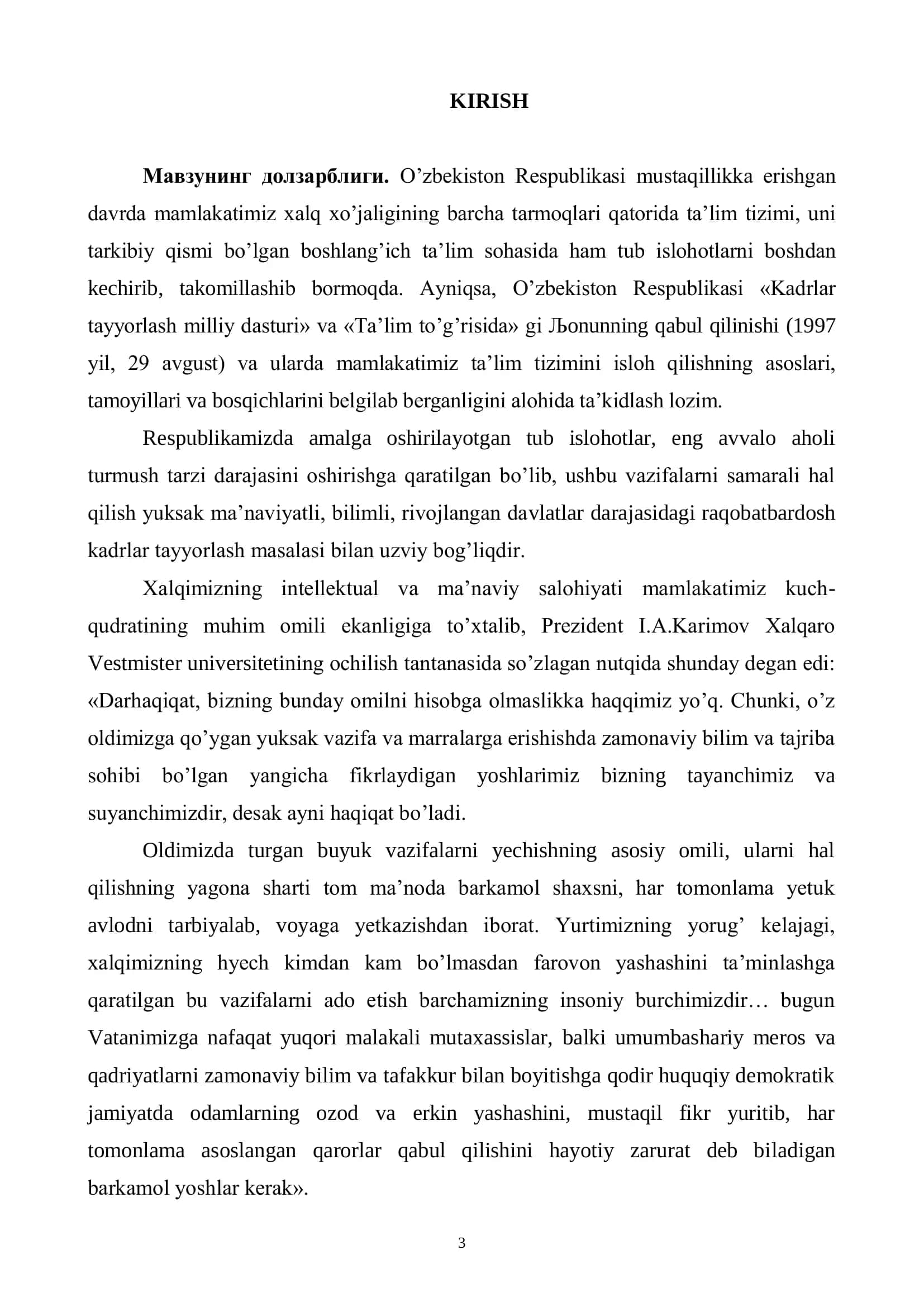 "Ta’limda ko’rsatmalilikning ahamiyati" 3