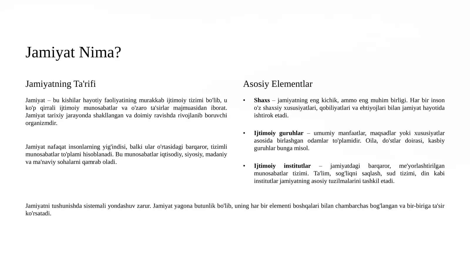 Jamiyatning Ijtimoiy Sohasi va Davlatning Ijtimoiy Siyosati 3