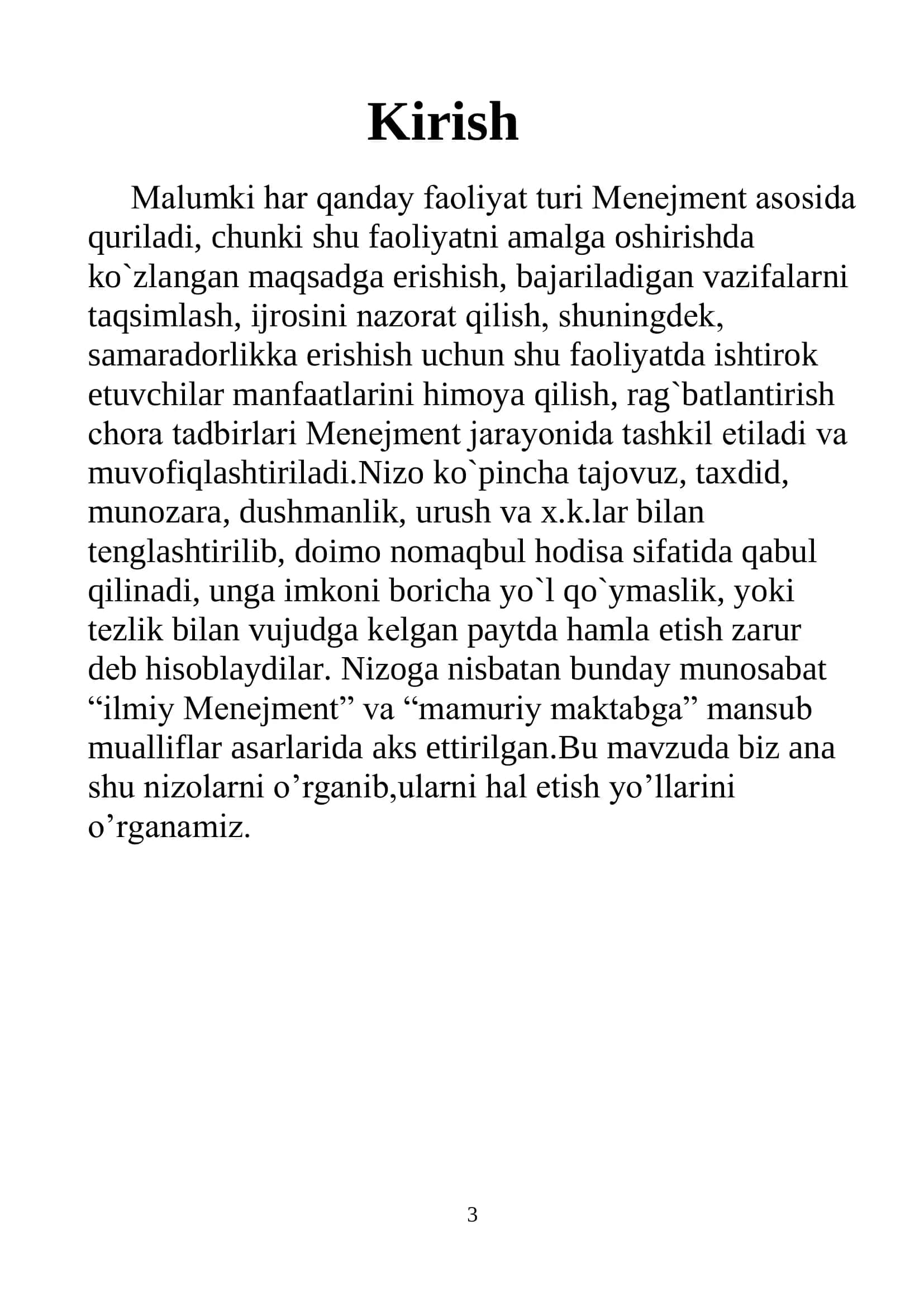 Nizolar tabiati, turi va sabablari 3