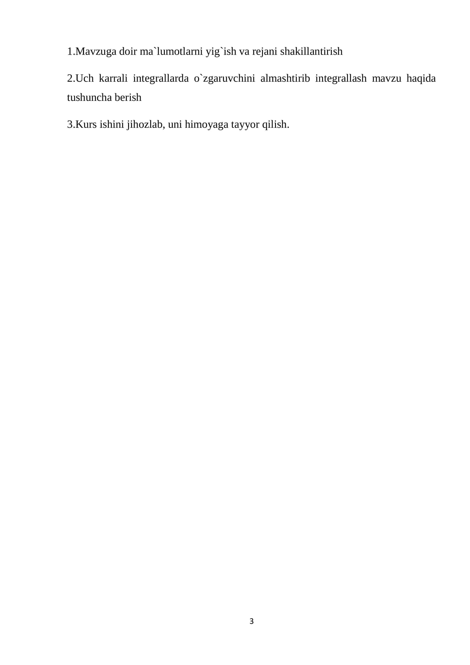 Uch karrali integrallar 3