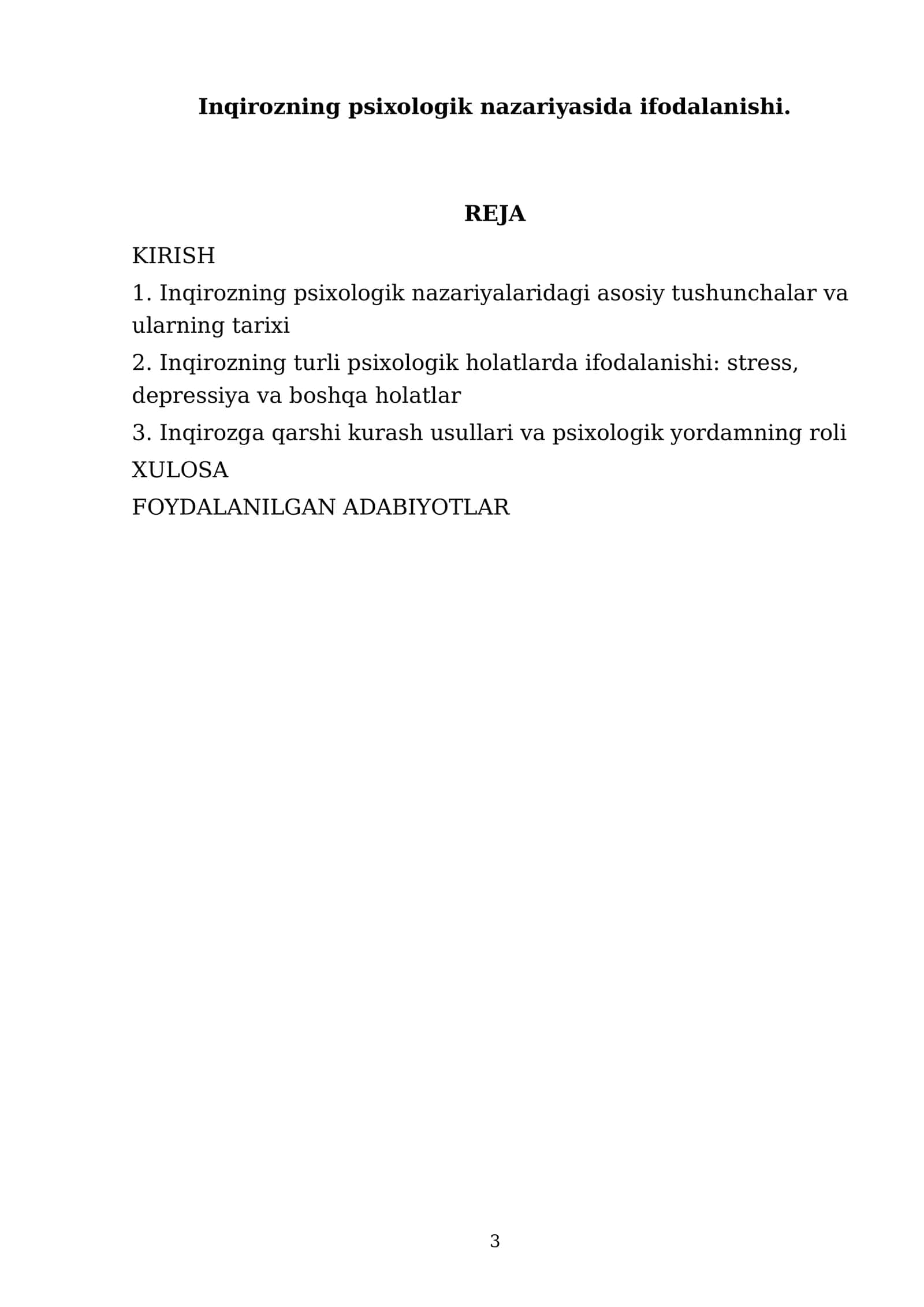 Inqirozning Psixologik Nazariyasida Ifodalanishi 3