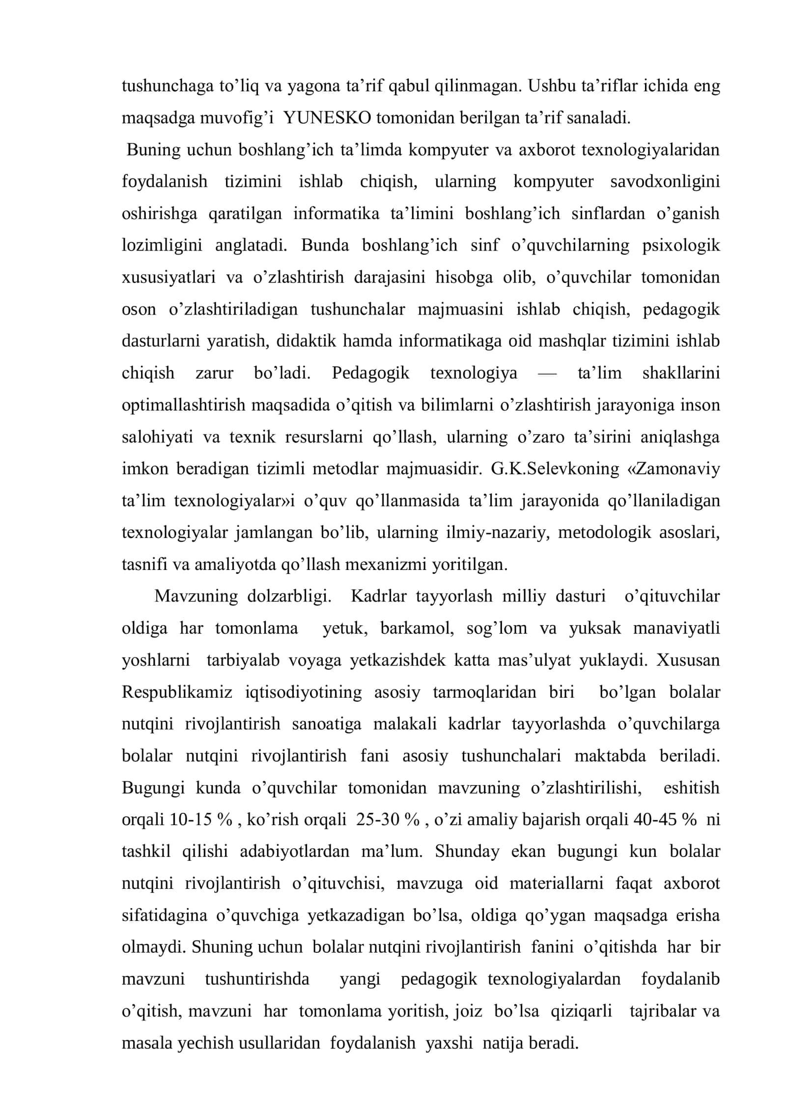 Nutq rivojlantirishning psixolingvistik va ta’limiy asoslari 3