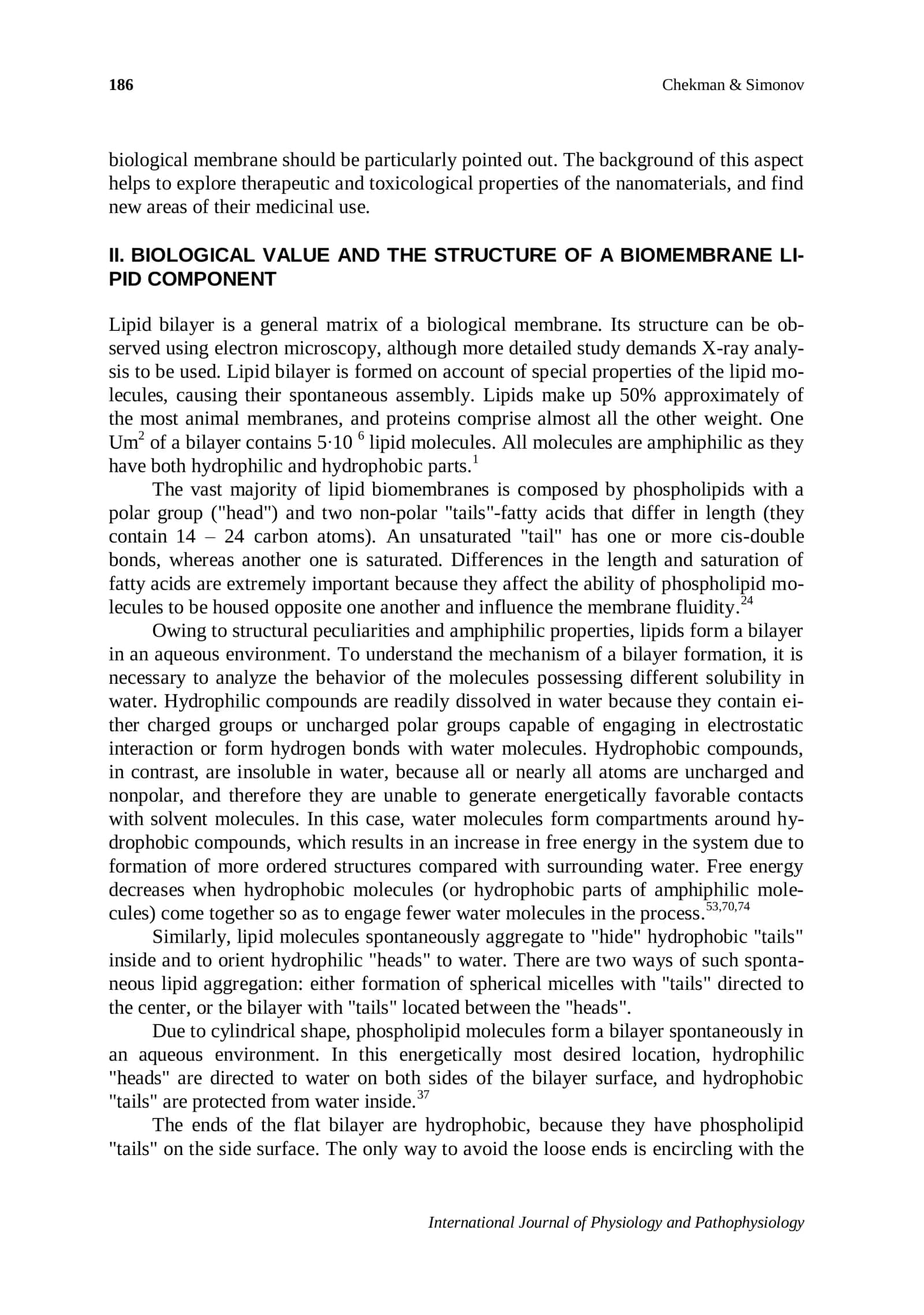 Structure and Function of Biological Membranes: The Impact of Nanoparticles 3