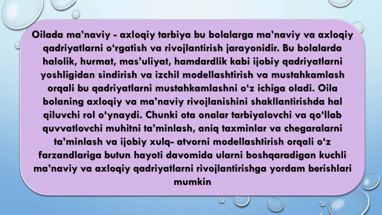OILADA MA’NAVIYAT VA MARIFATNING TARKIB TOPISHI 3