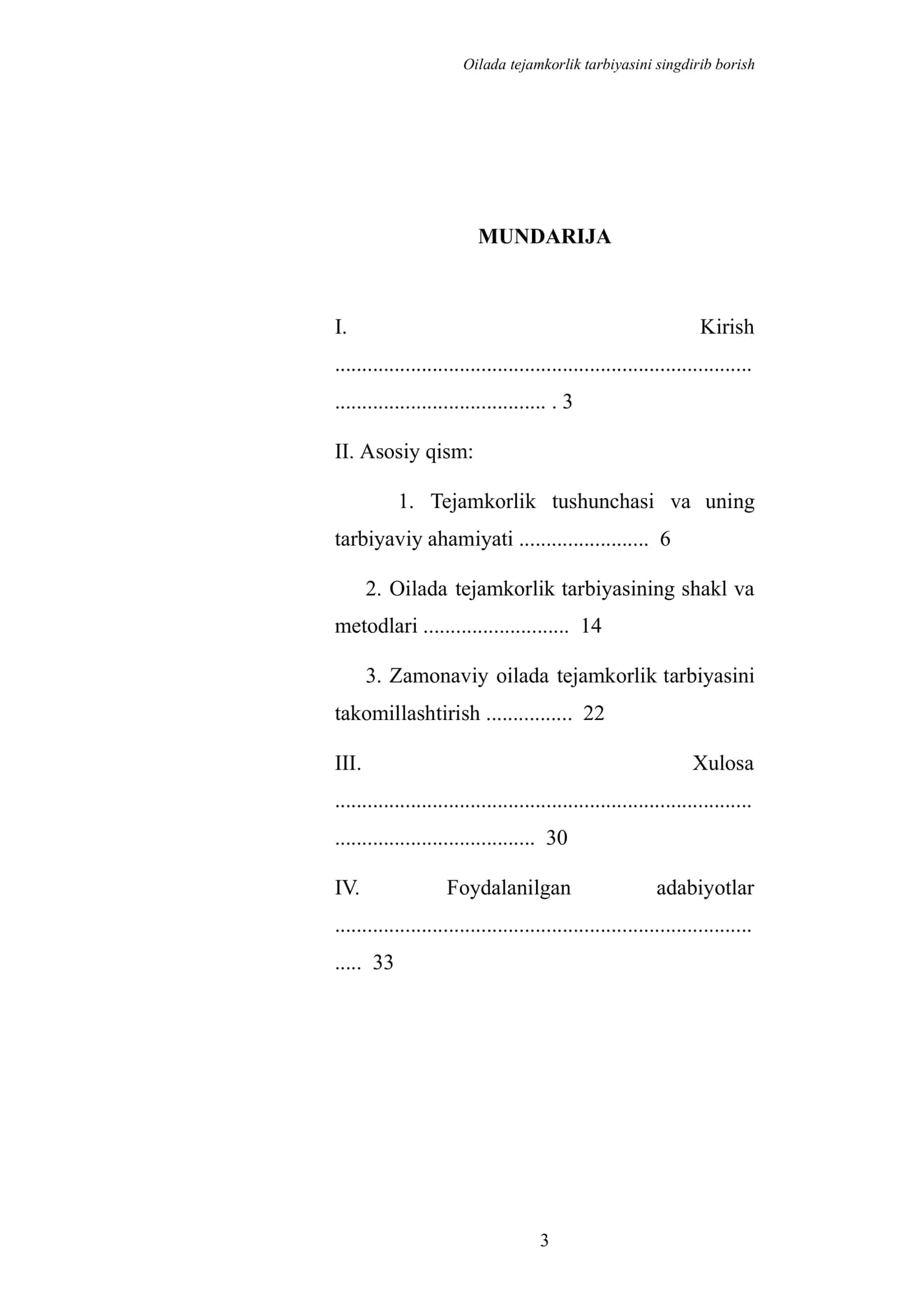 Olida tejamkorlik tarbiyasini singdirib borish 3