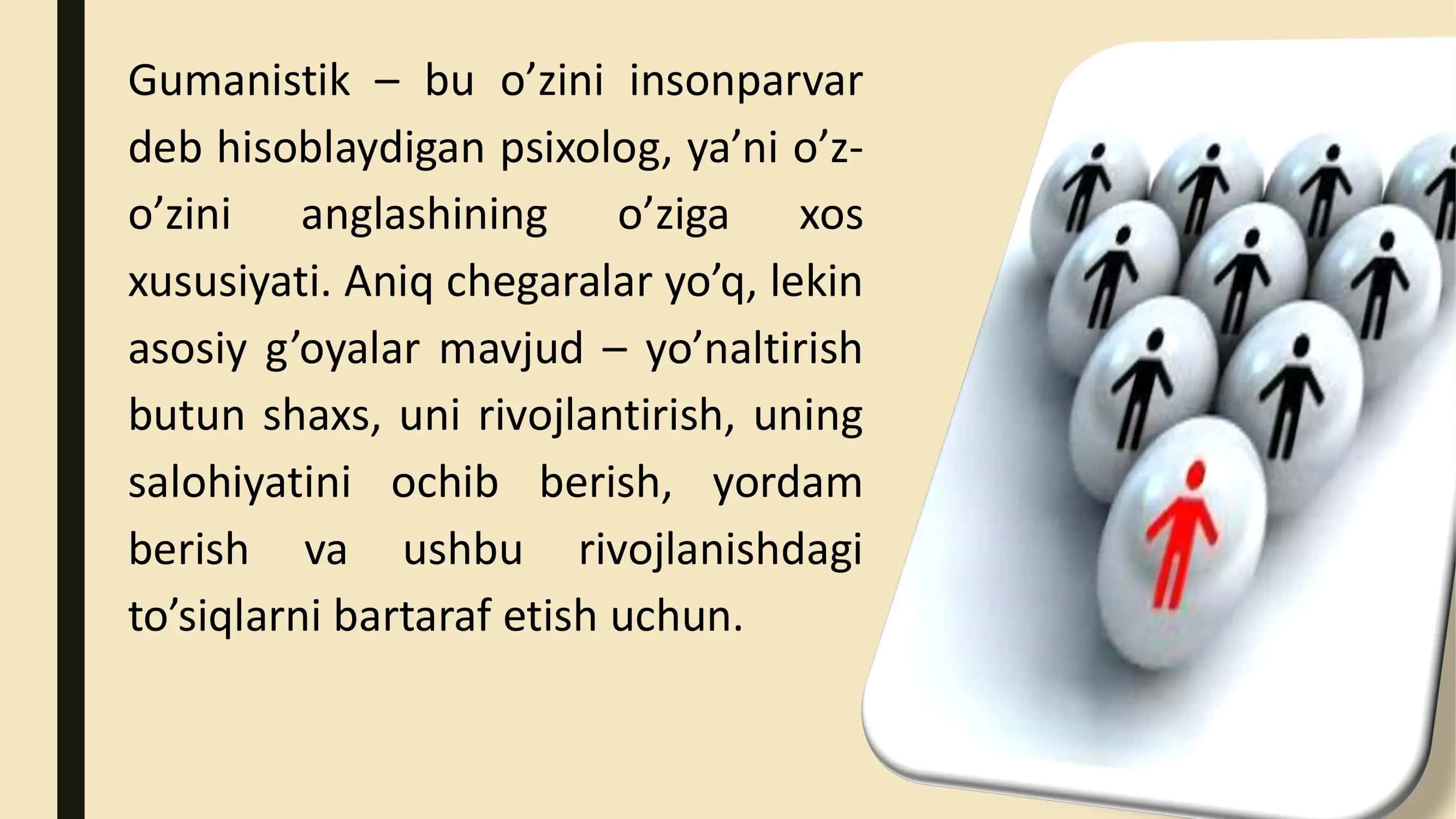 GUMANISTIK PSIXOLOGIYADA METOD MUAMMOSI 3