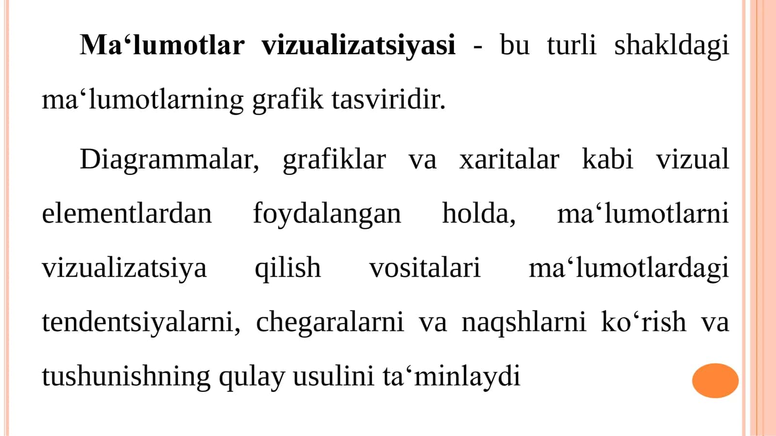 Ma'lumotlarni Vizualizatsiya Qilish 3