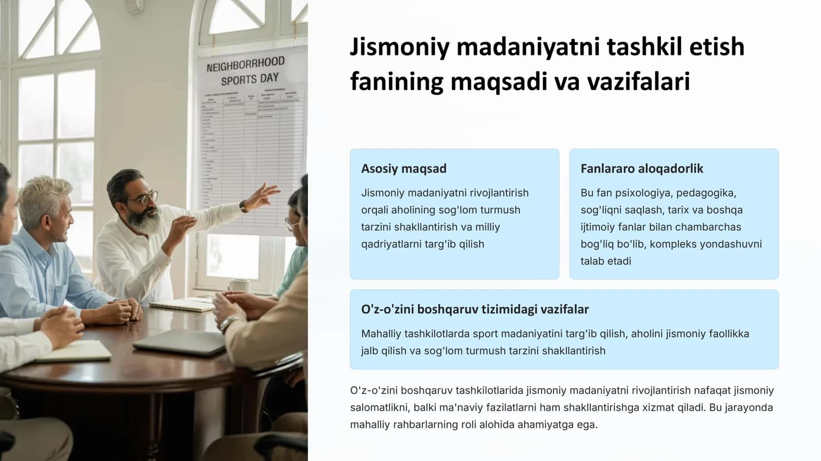 Jismoniy tarbiya va sport bayramlarini tashkil qilish va o‘tkazish metodikasi 3