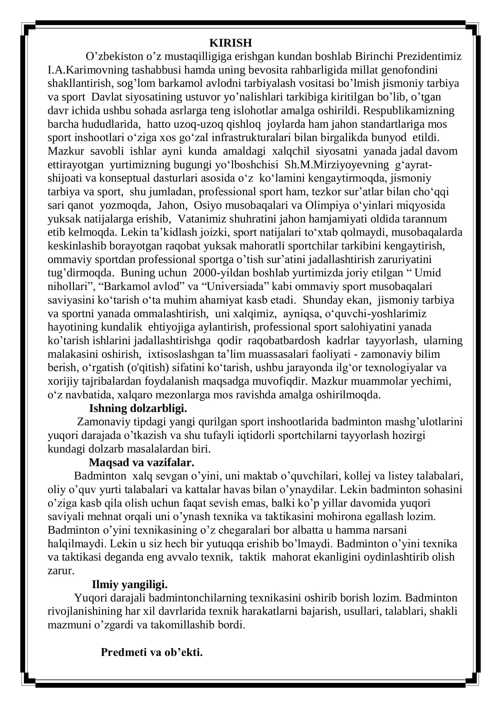 "Sport va harakatli o'yinlarni o'qitish" 3