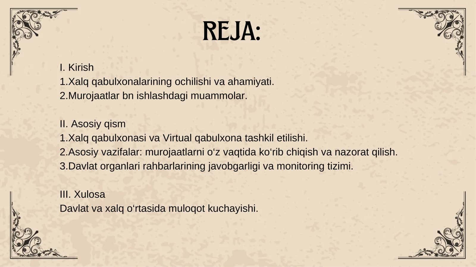 O'zbekiston Respublikasi Bosh vazirining virtual qabulxonasi 3