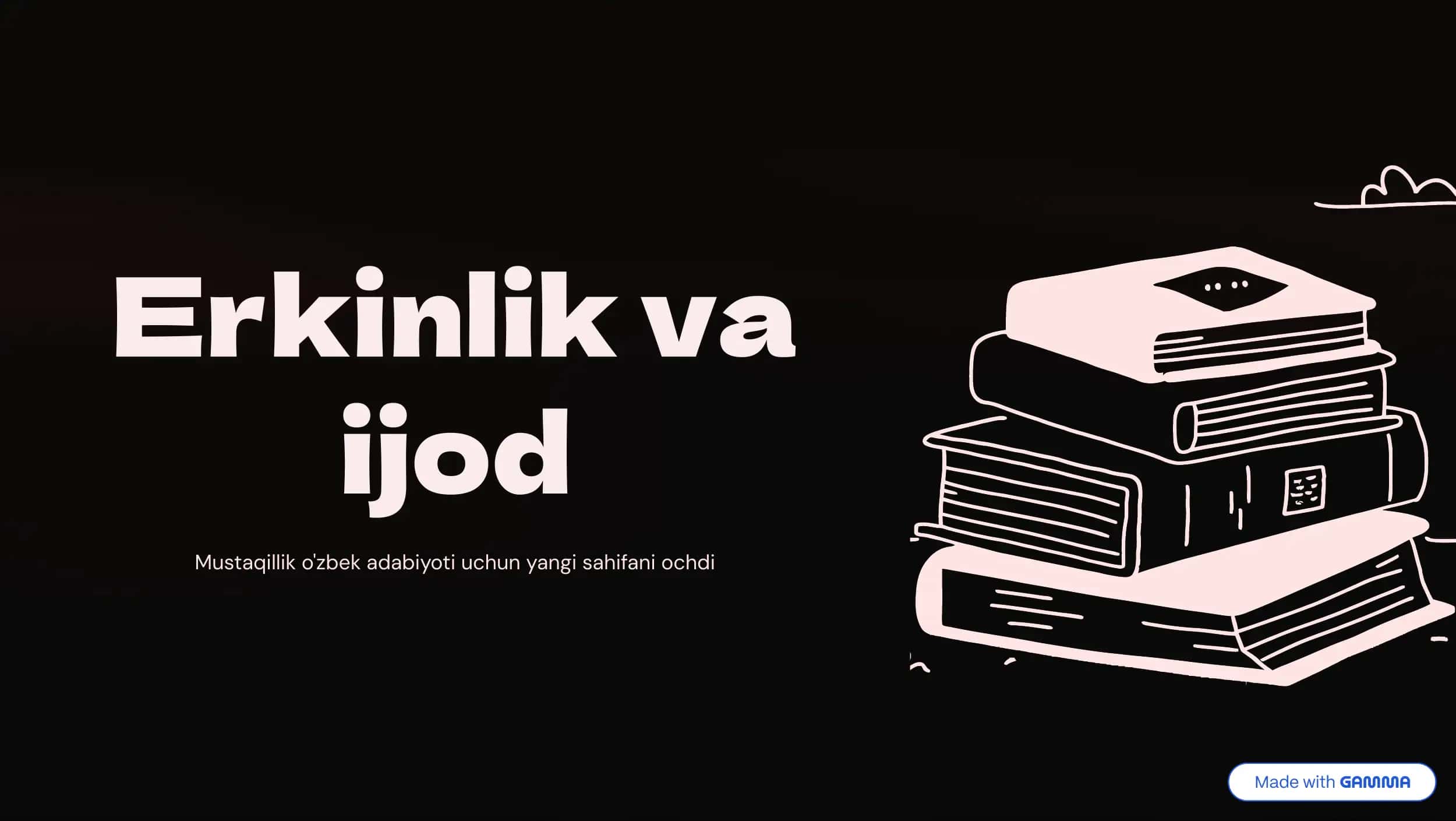 Istiqlol davri o'zbek adabiyotidagi yangi avlod 3