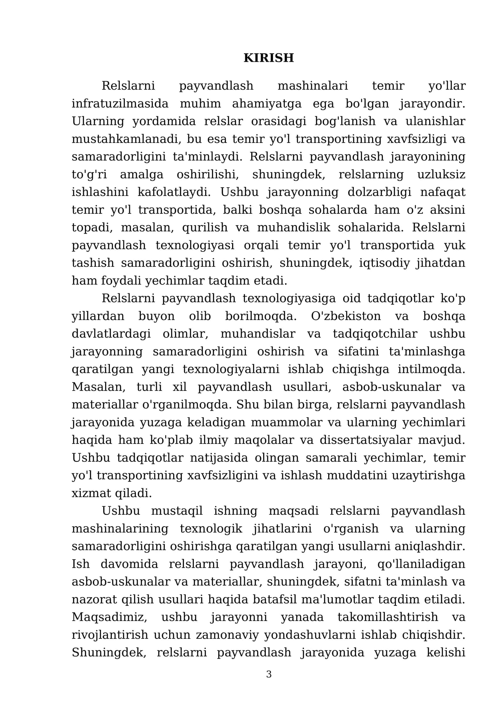 Relslarni payvandlash mashinalari 3