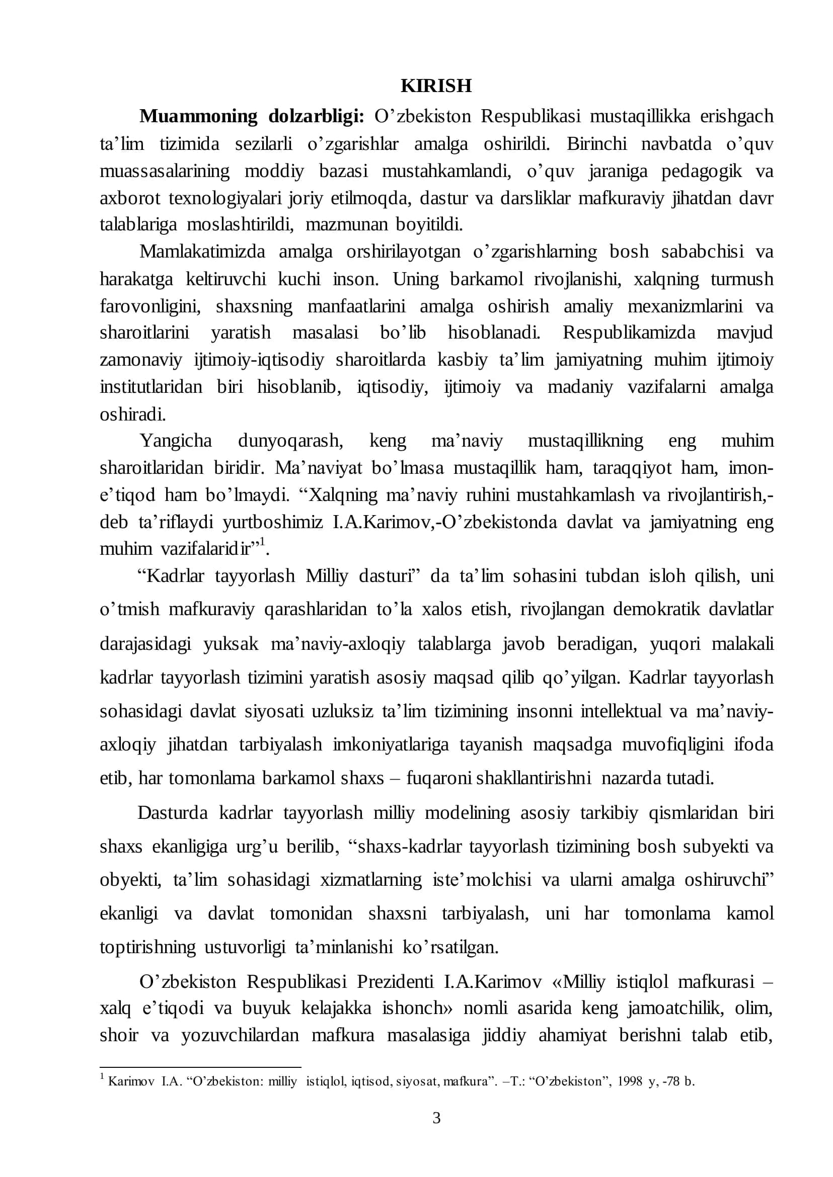 KASB-HUNAR KOLLEJI O’QUVCHILARIDA MILLIY G’URURNI SHAKLLANTIRISHNING PEDAGOGIK SHART — SHAROITLARI 3