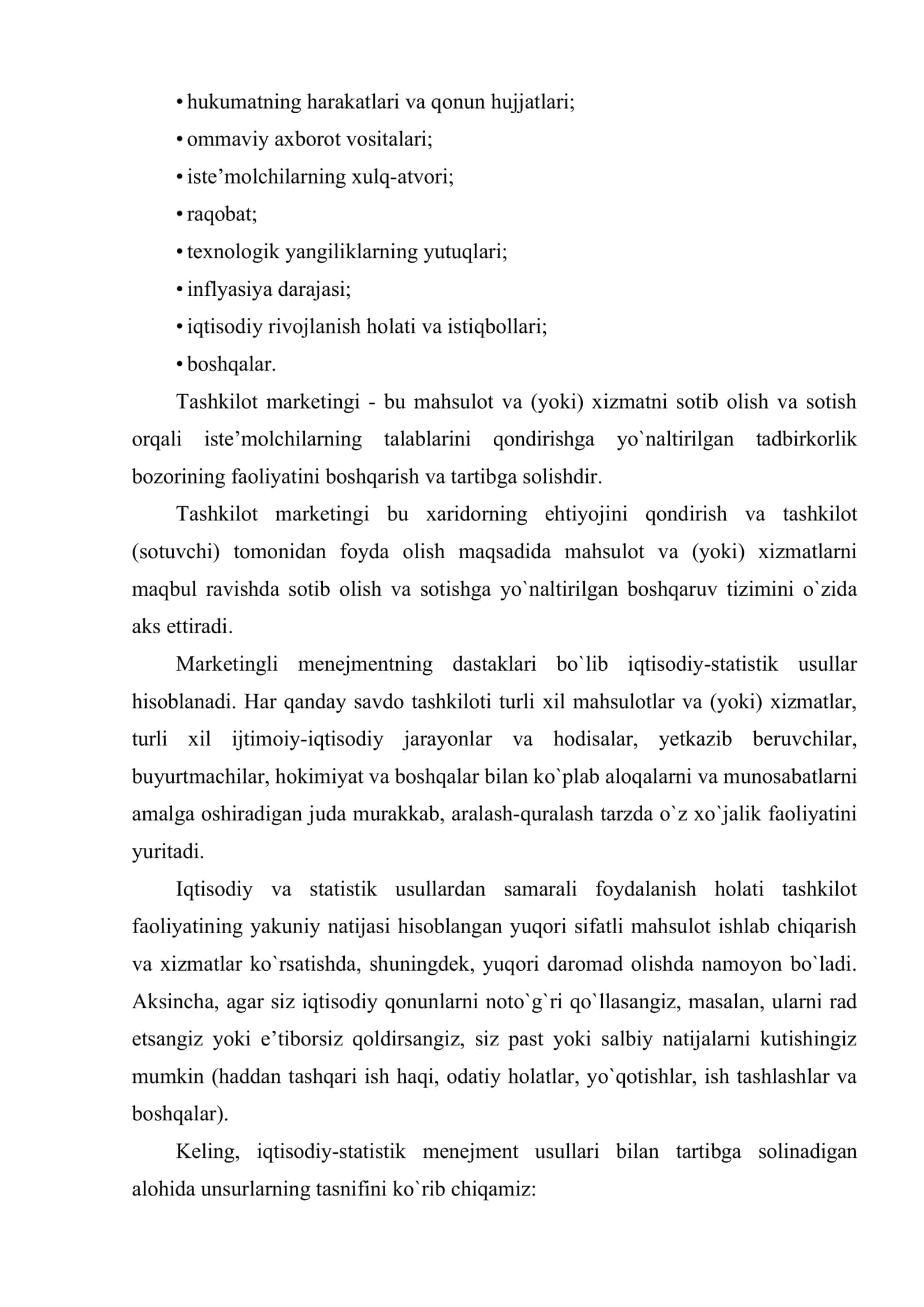 Menejment usullari 3