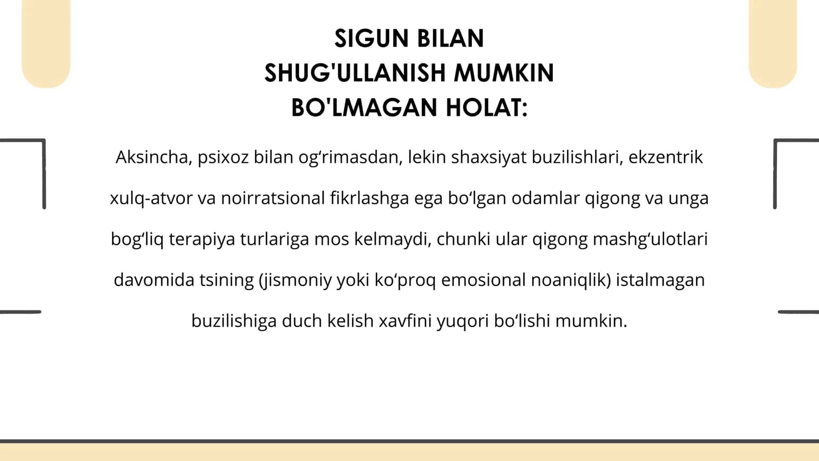 Sigun quyidagi xollarda qarshi korsatilgan 3