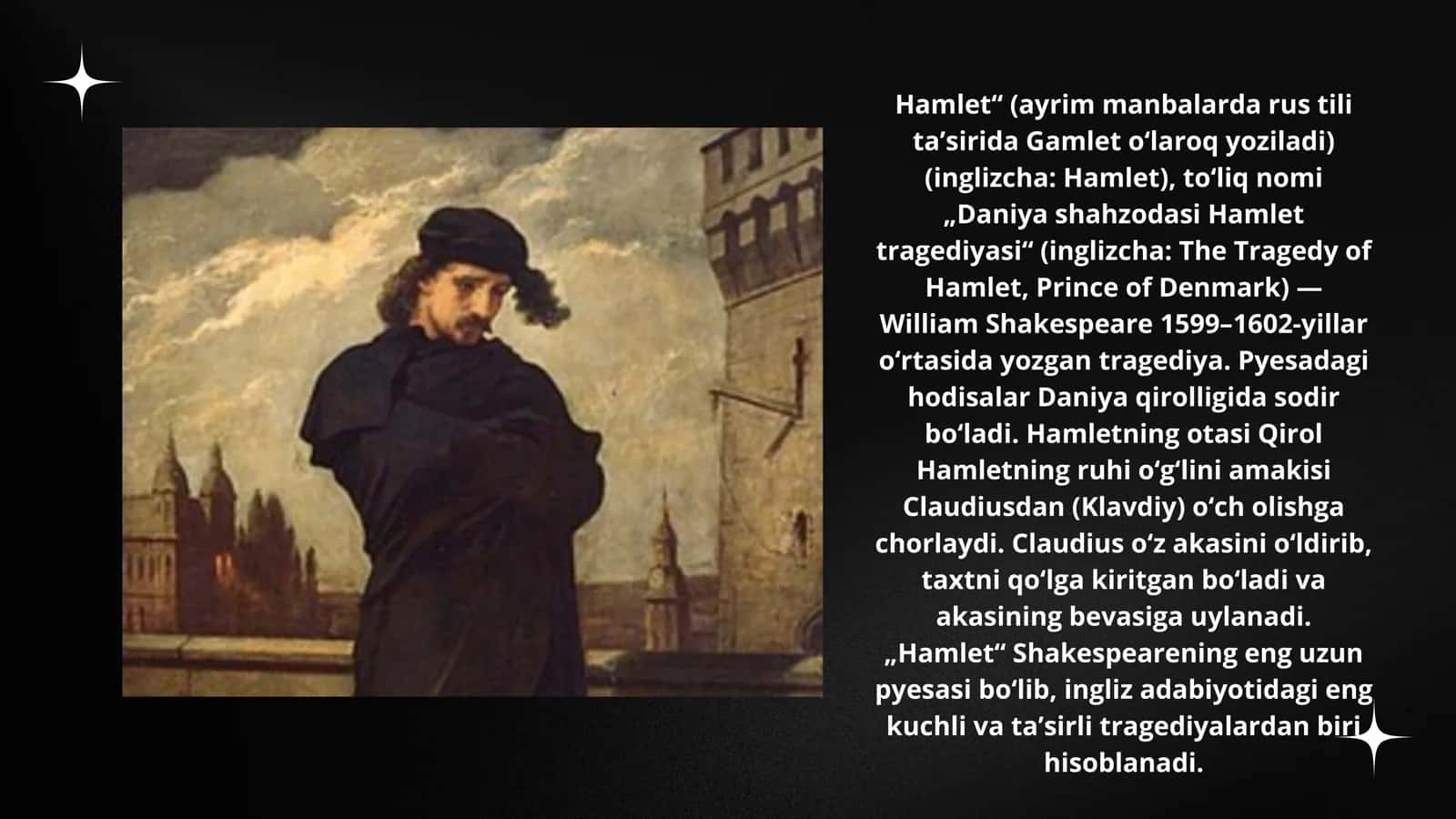 Daniya shahzodasi Hamlet tragediyasi 3