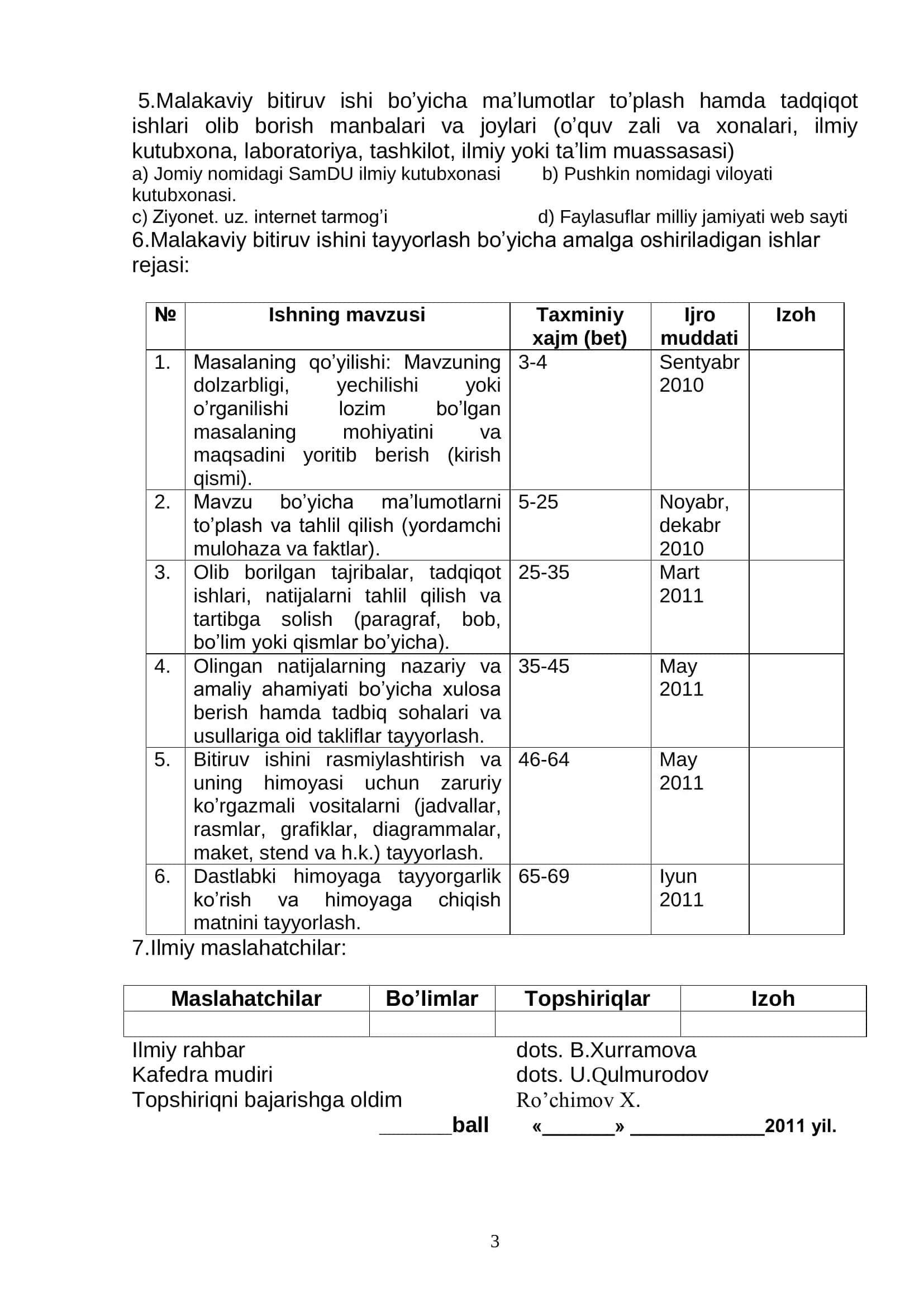 Malakaviy bitiruv ishi "Kamoliddin Behzod va Samarqand miniatyura san'ati" 3