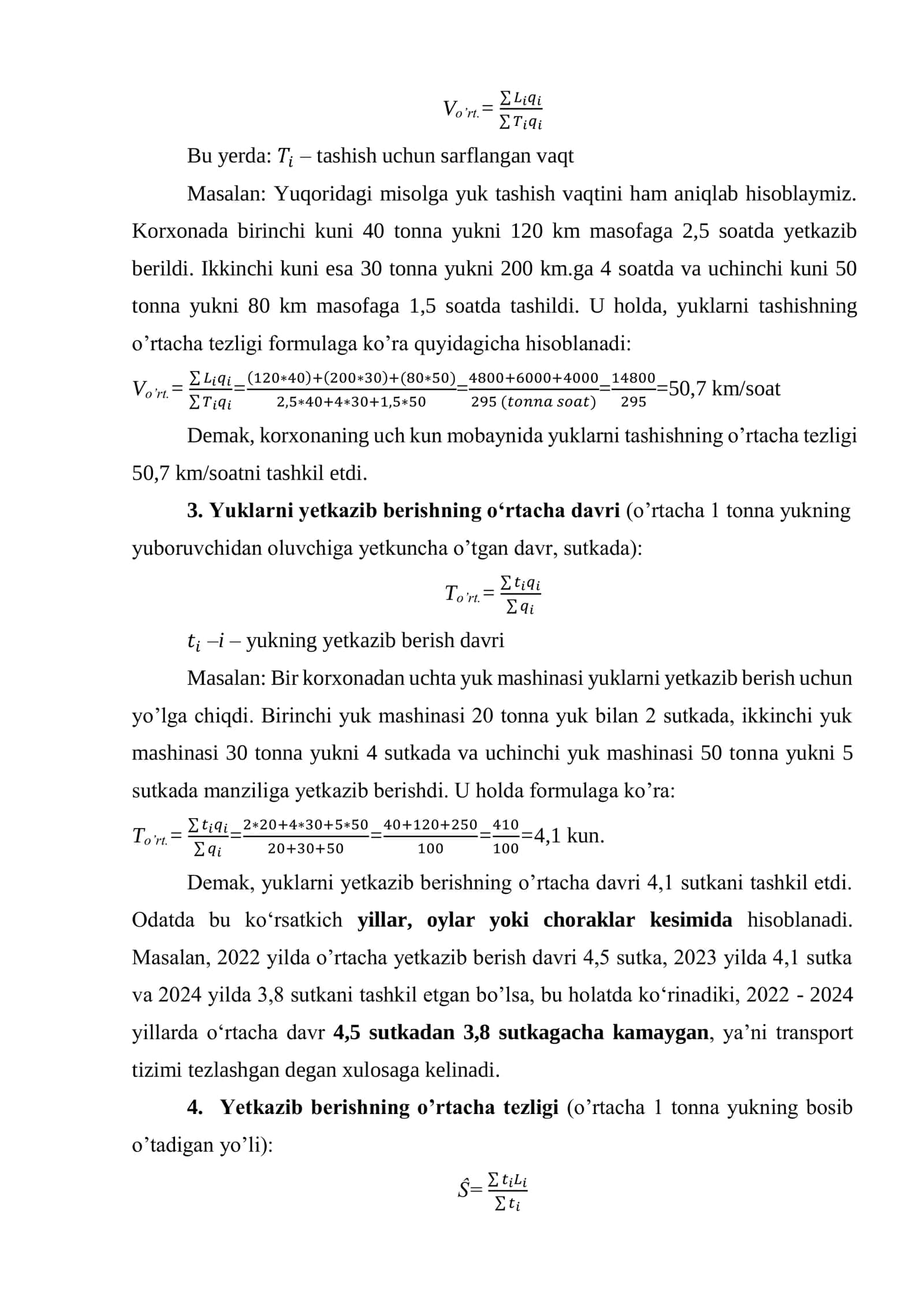 TRANSPORT VA TASHQI IQTISODIY ALOQALAR STATISTIKASI 3