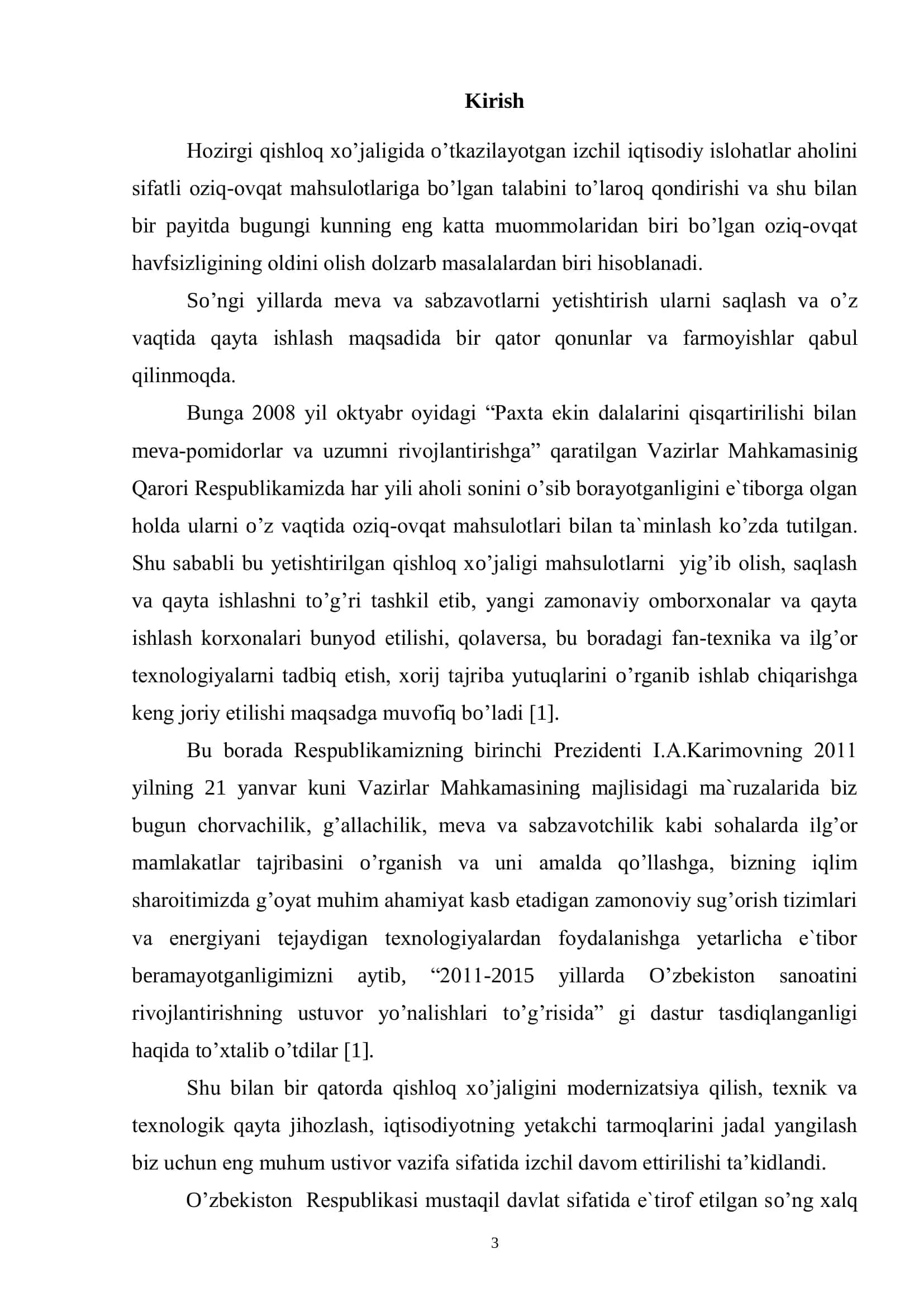 MAHALLIY VA CHETDAN KELTIRILGAN DОNLARDAN ОLINGAN UNLARNI SIFAT KO’RSATKICHLARINI ANIQLASH 3