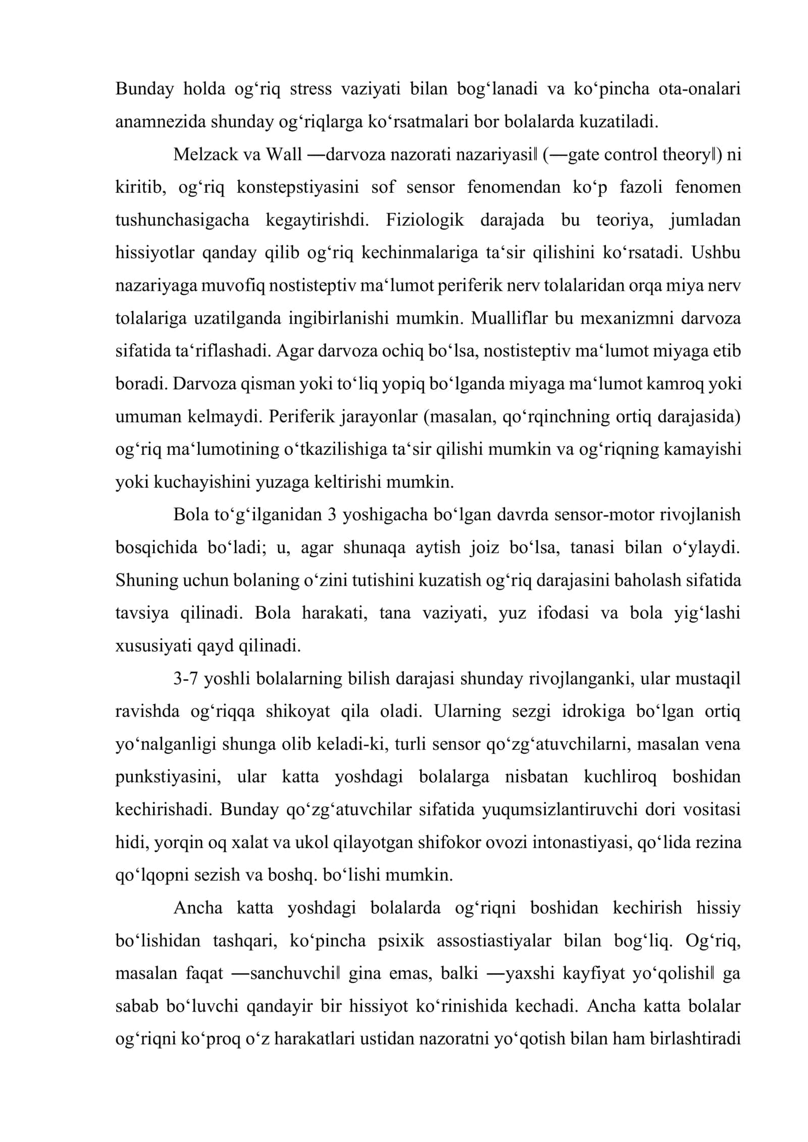 Bemor axvolini baholash 3
