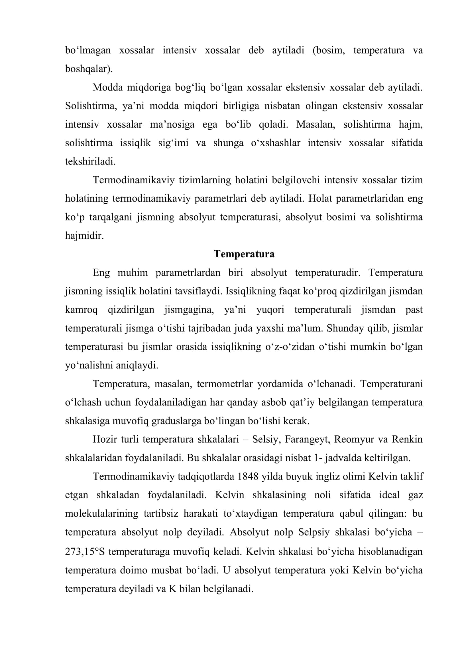 Termodinamika asoslari 3