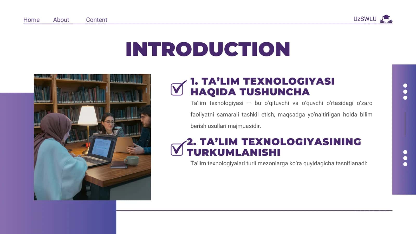 TA’LIM TEXNOLOGIYASINING TURKUMLANISHI 3