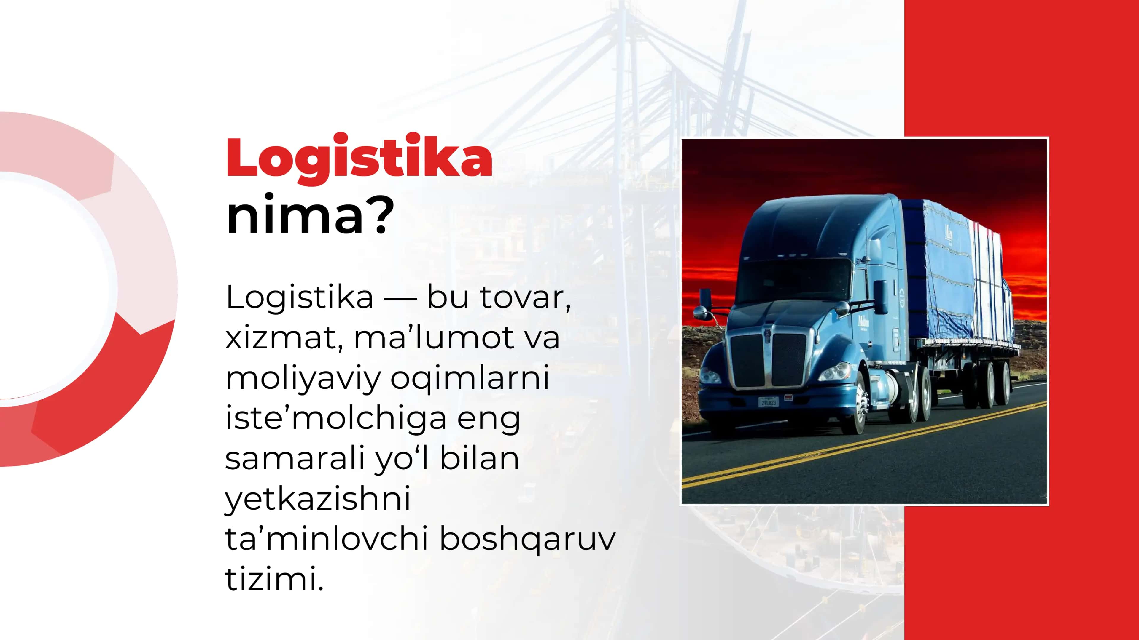 Amerika logistikasining rivojlanish bosqichlari 3