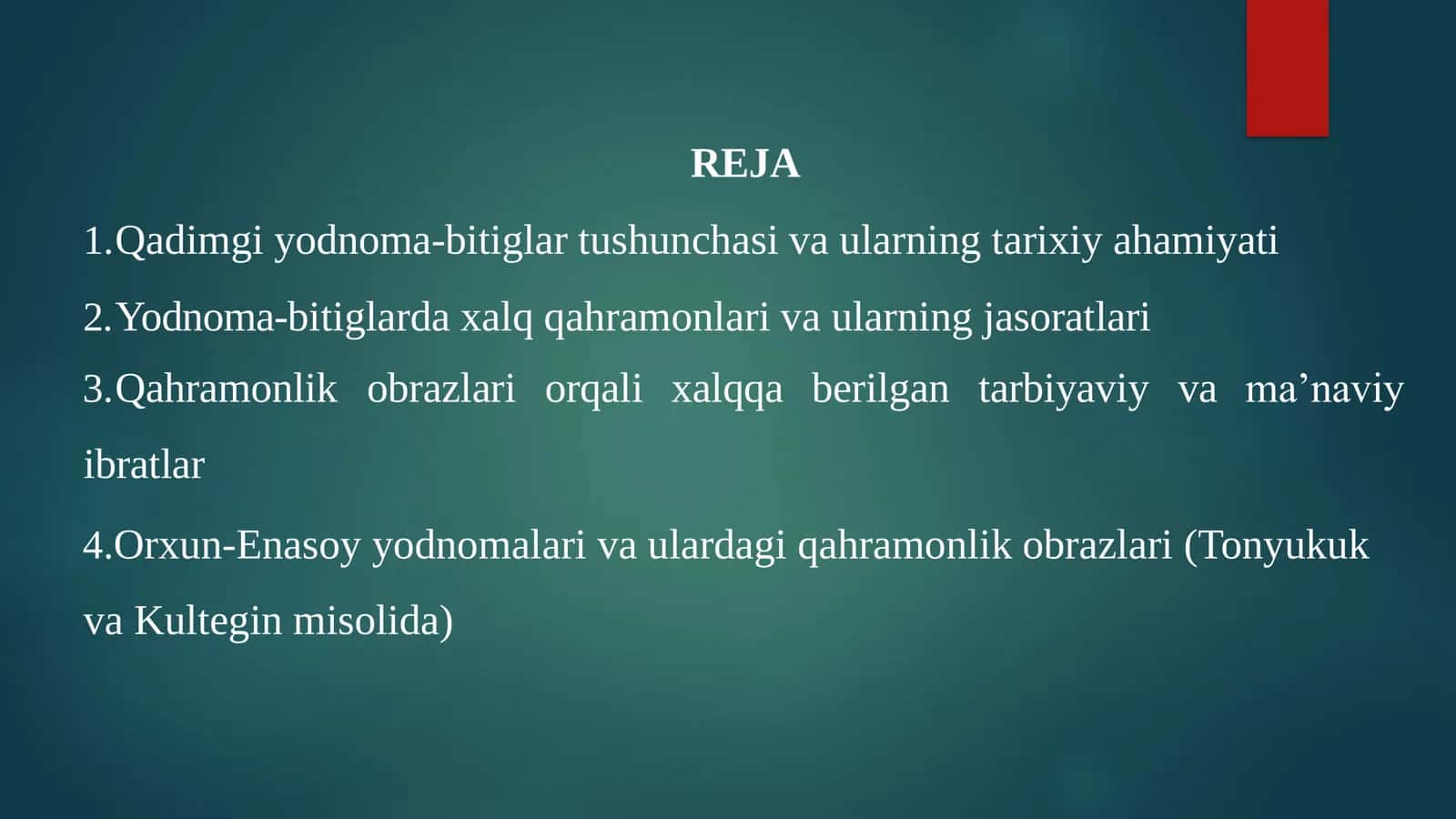 QADIMGI YODNOMA- BITIGLARDAXALQ QAHRAMONLIGI 3