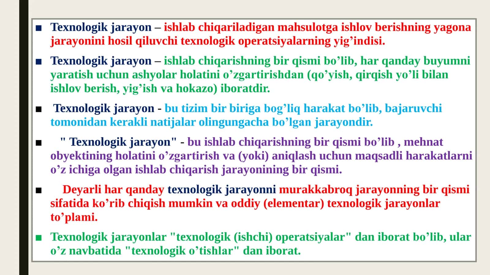 TEXNOLOGIYA TA`LIMI VA TEXNOLOGIK VOSITALAR. TEXNOLOGIYA TA`LIMINING SHAKL VA METODLARI 3