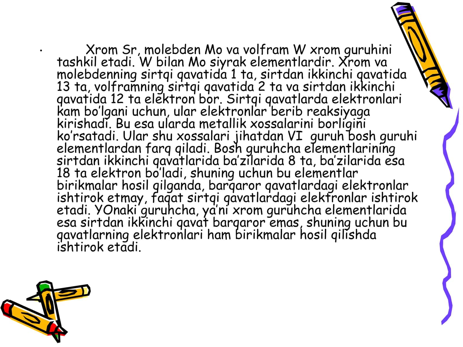 Xrom (III) gidroksidning olinishi va xossalari 3