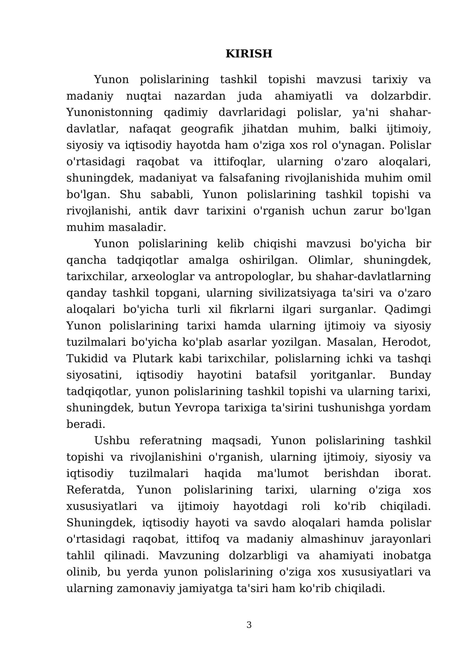 Yunon polislarining tashkil topishi 3