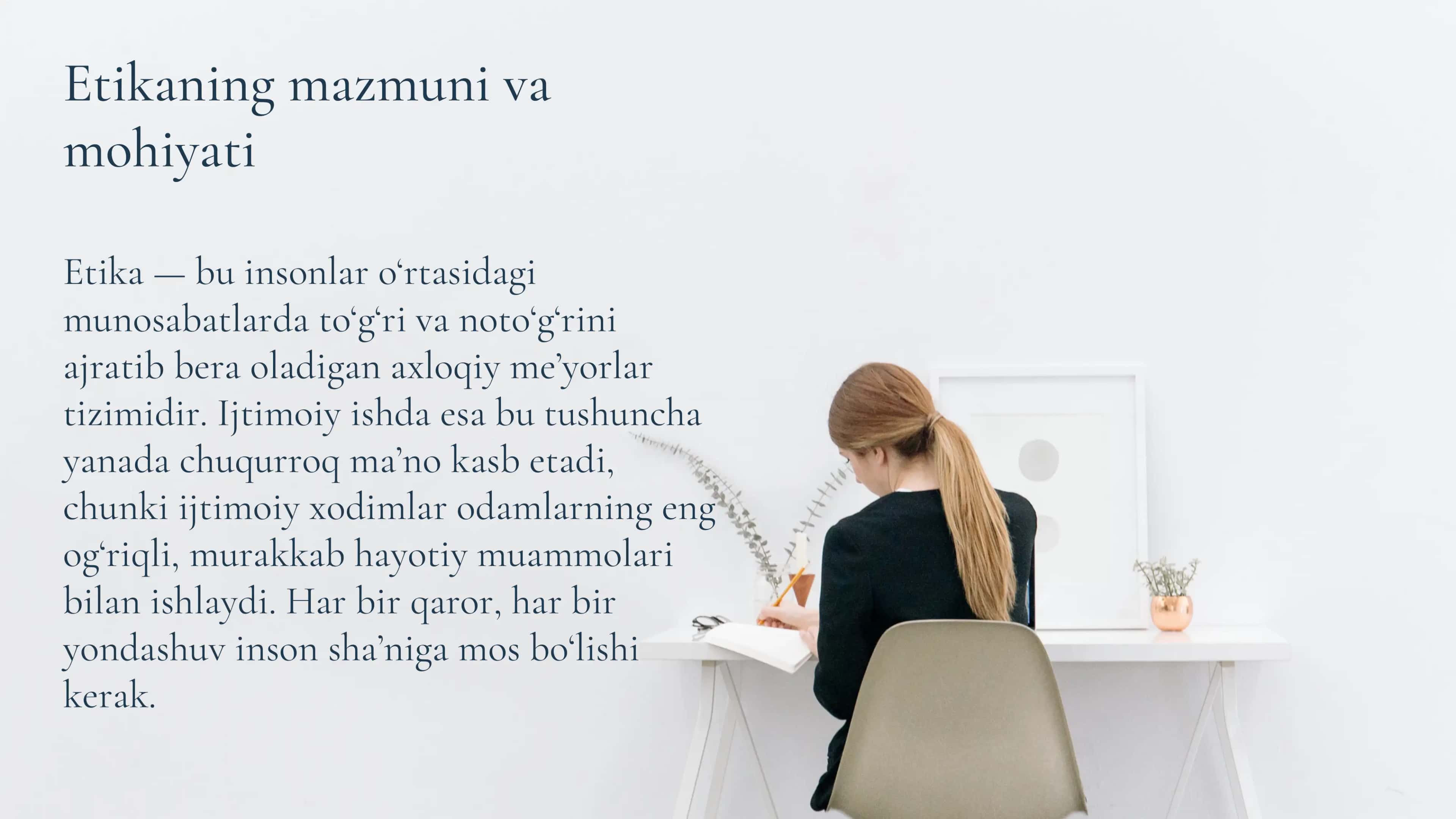 Ijtimoiy ishda etika va qadriyatlar 3