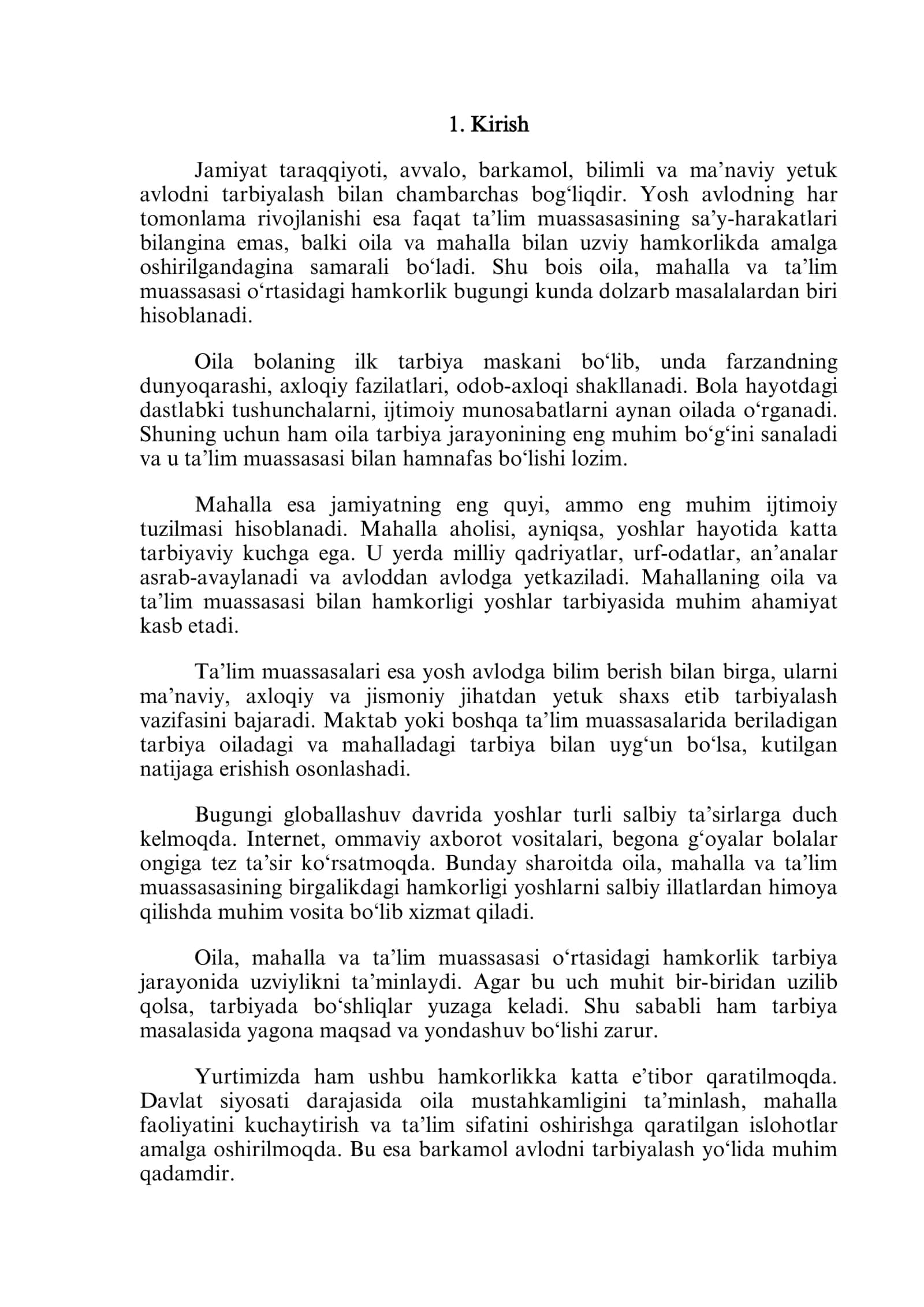 Oila, mahalla va ta’lim muassasasi hamkorligi 3