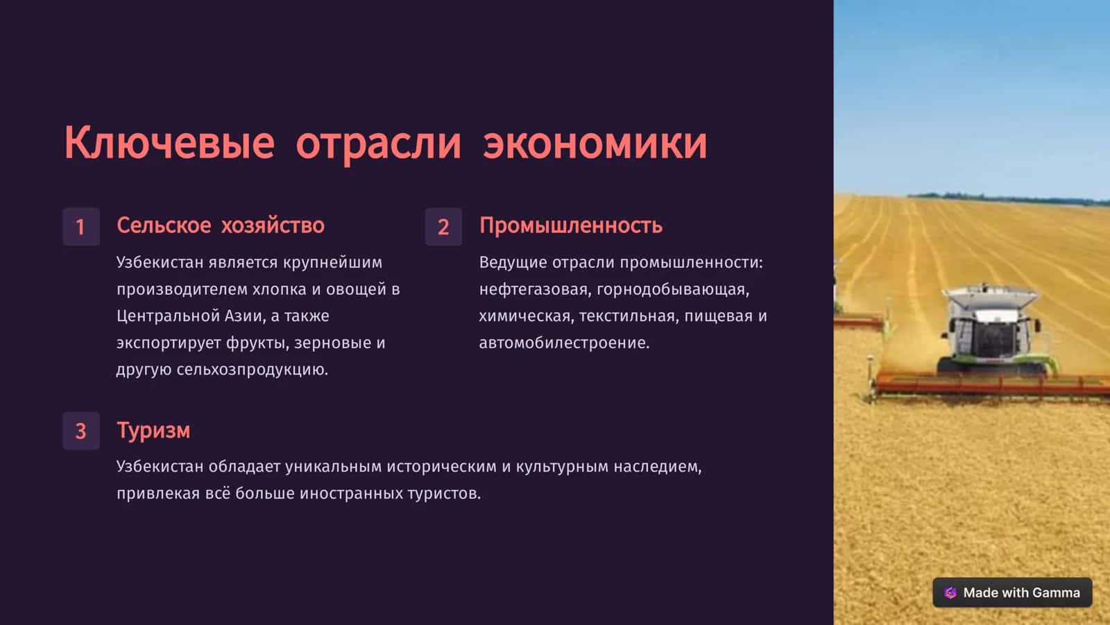 Введение в экономику Узбекистана 3