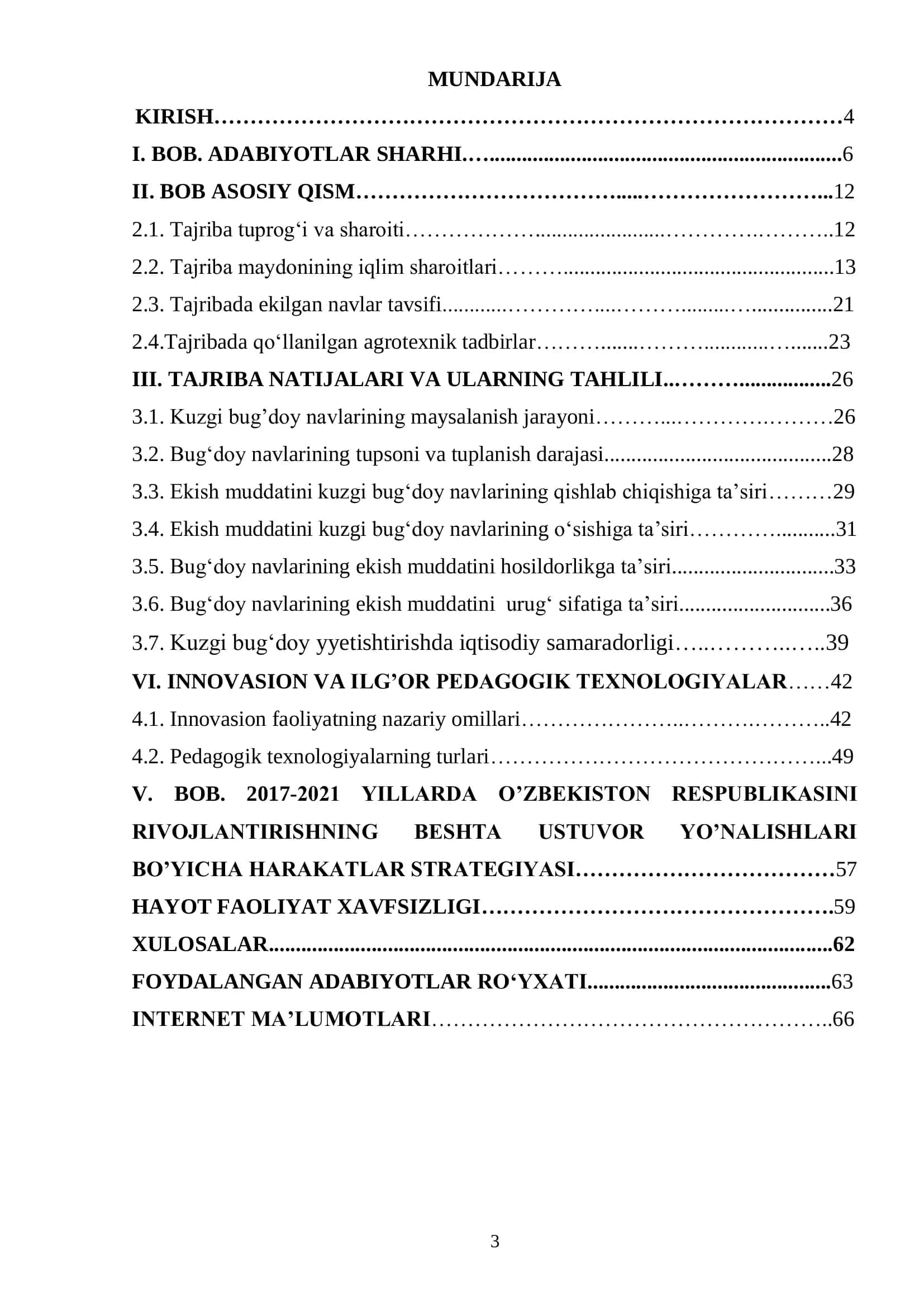 Bug’doy ekish muddatining urug’lik sifatiga ta’siri mavzusuni zamonaviy o’qitish metodikasi 3