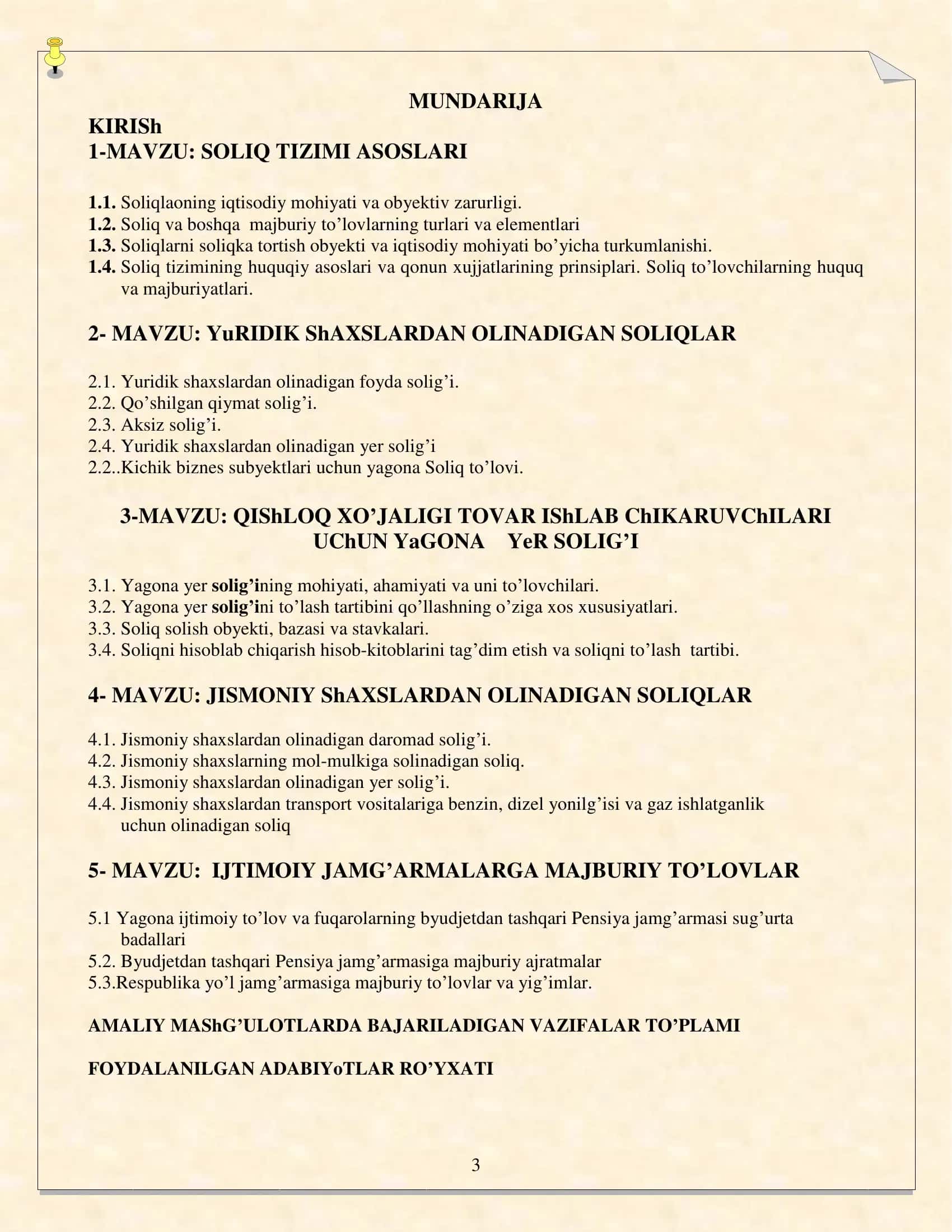 SOLIQ VA SOLIQGA TORTISH FANI DASTURI 3