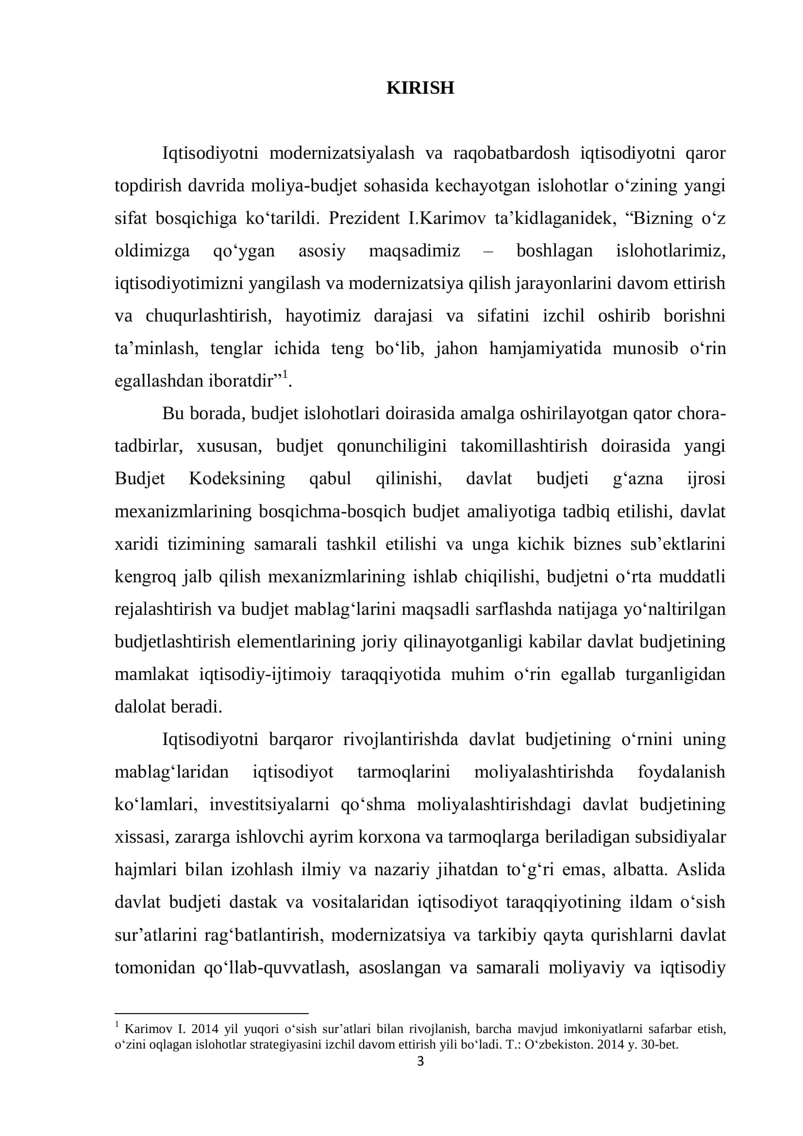 O’zbekiston Respublikasi budjet tizimini isloh qilishning dolzarb muammolari 3