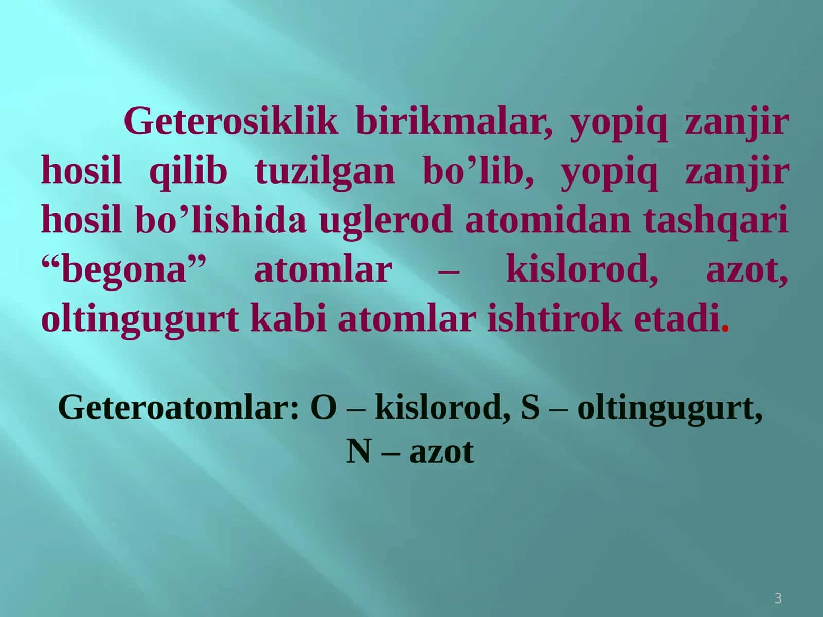 GETEROHALQALI BIRIKMALAR 3