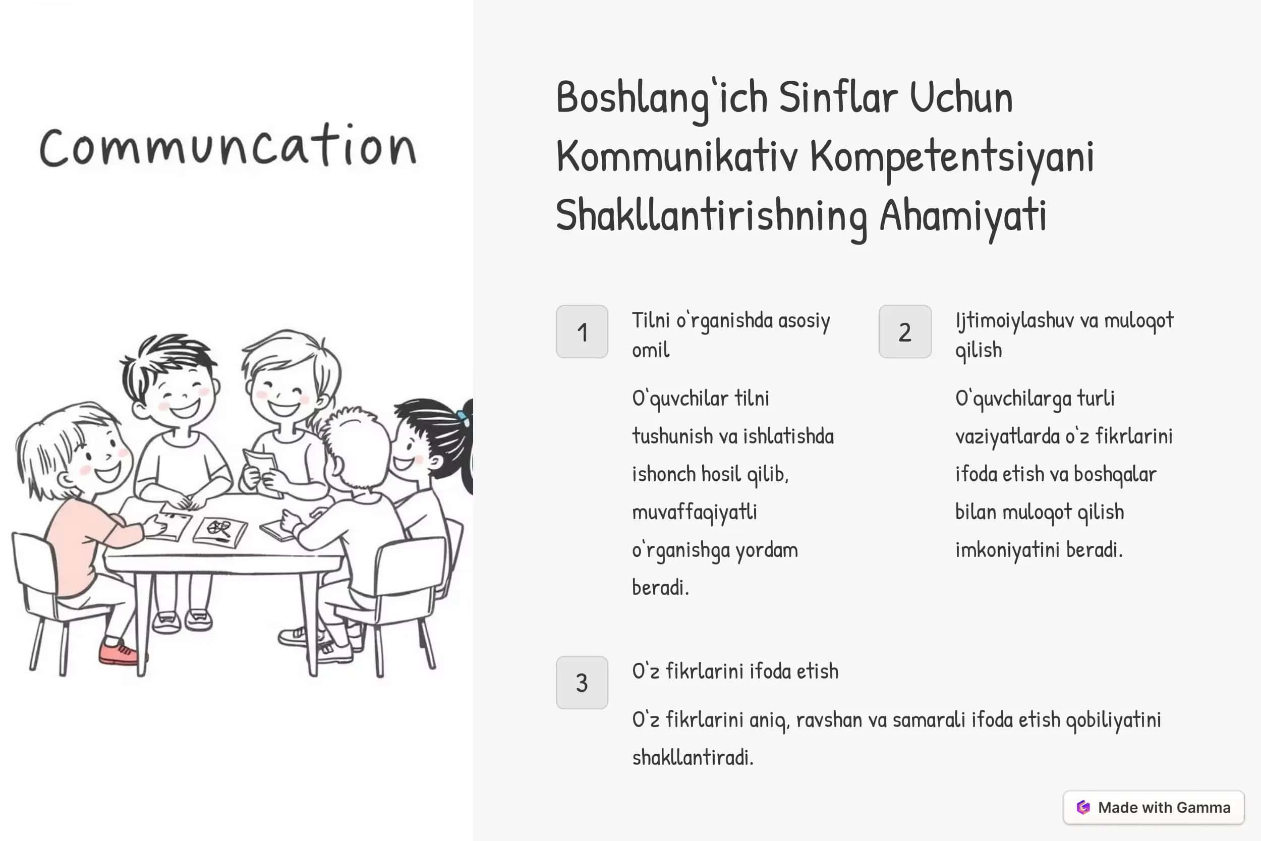 Boshlang'ich Sinf O‘quvchilarida Kommunikativ Kompetentsiyani Shakllantirish 3