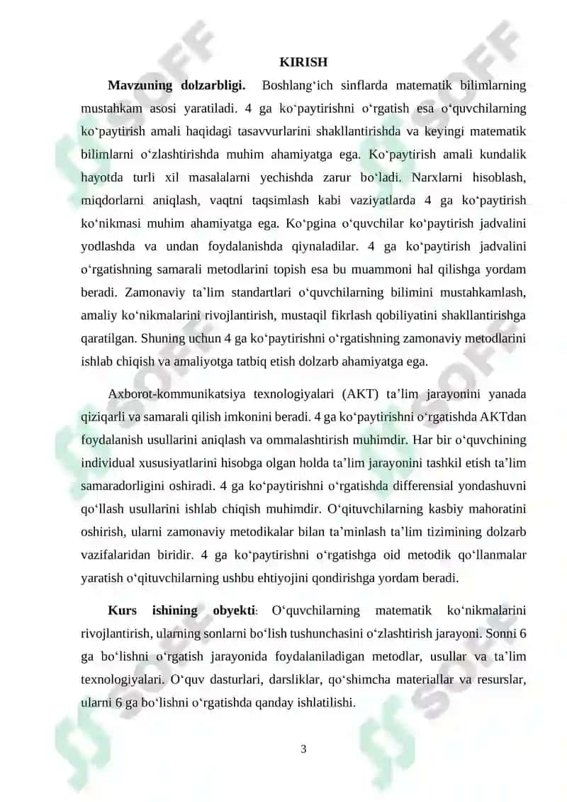 "4 SONINI KO‘PAYTIRISH VA 4 GA KO‘PAYTIRISHNI O‘RGATISH METODIKASI" 3
