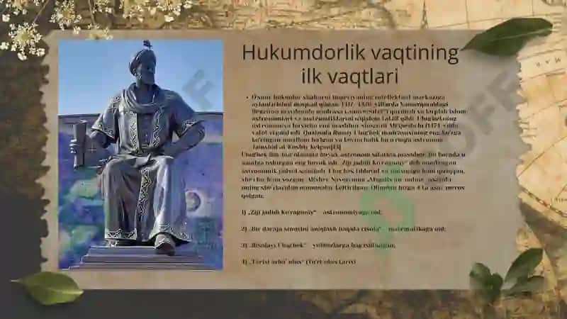 Mirzo Ulug'bek 3