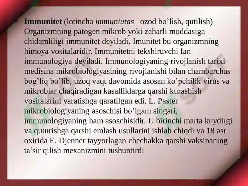 Immunitet 3