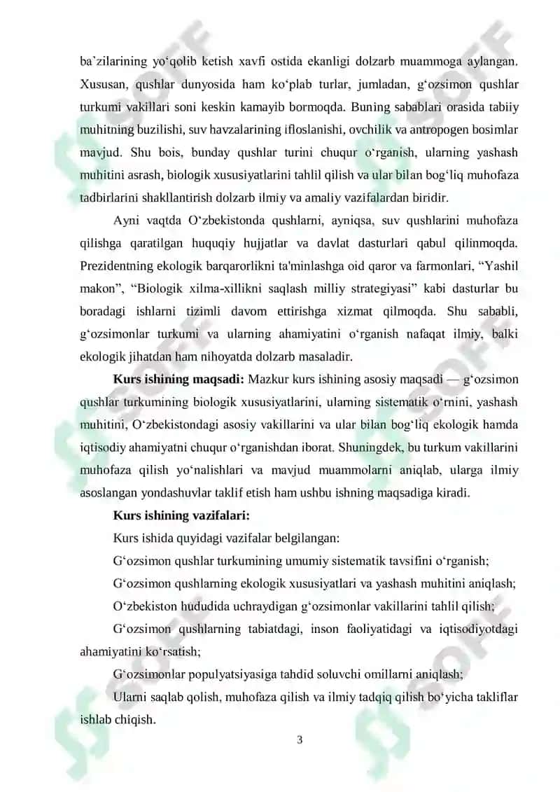 GʻОZSIMONLАR TURKUMI HАQIDА UMUMIY TUSHUNCHА 3