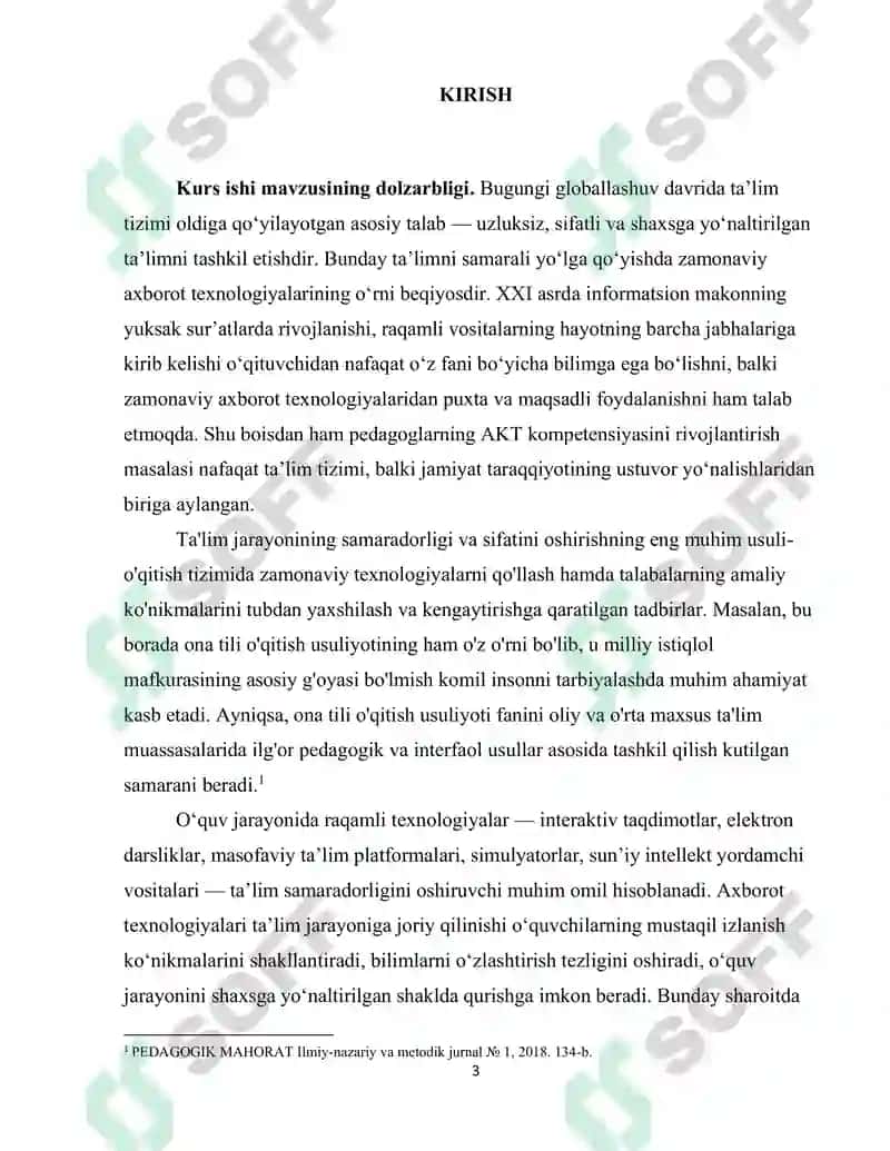Pedagogik ta'lim jarayonida o'qituvchining zamonaviy axborot texnologiyalaridan samarali foydalanishi 3