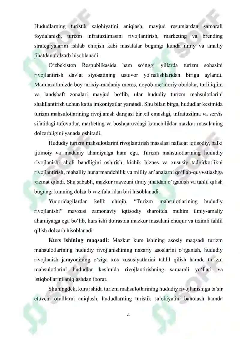 TURIZM MAHSULOTLARINING HUDUDIY RIVOJLANISHI 3