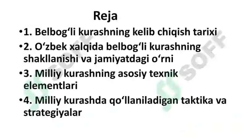 Belbog’li kurash 3