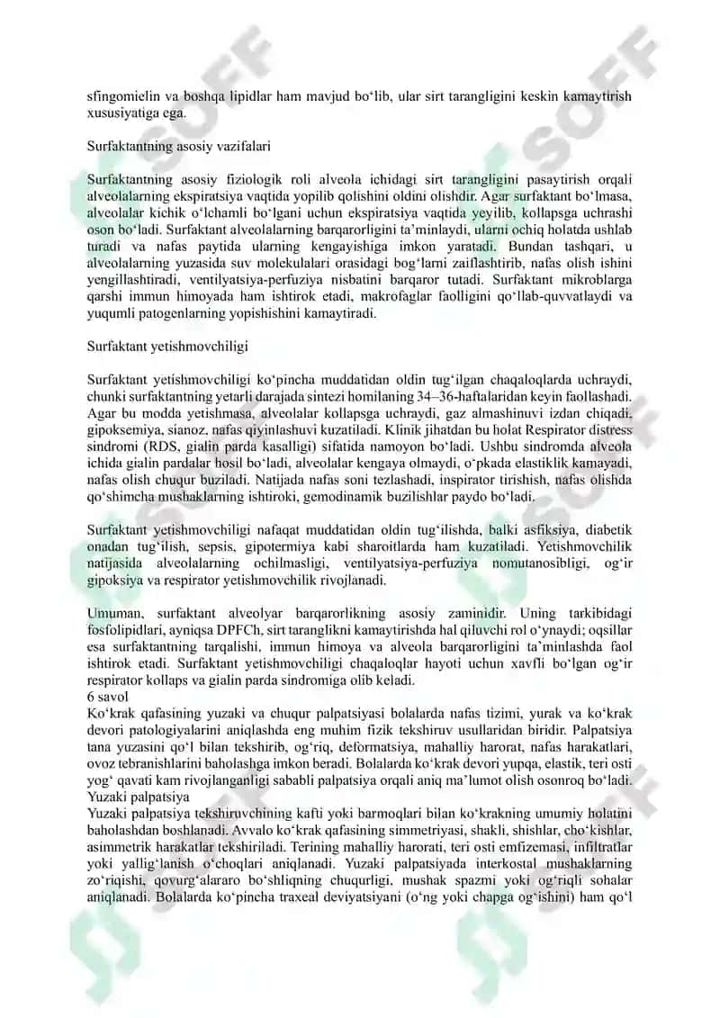 Bolalar kasalliklari fanidan V smestr oraliq nazorat savollariga javoblar 3