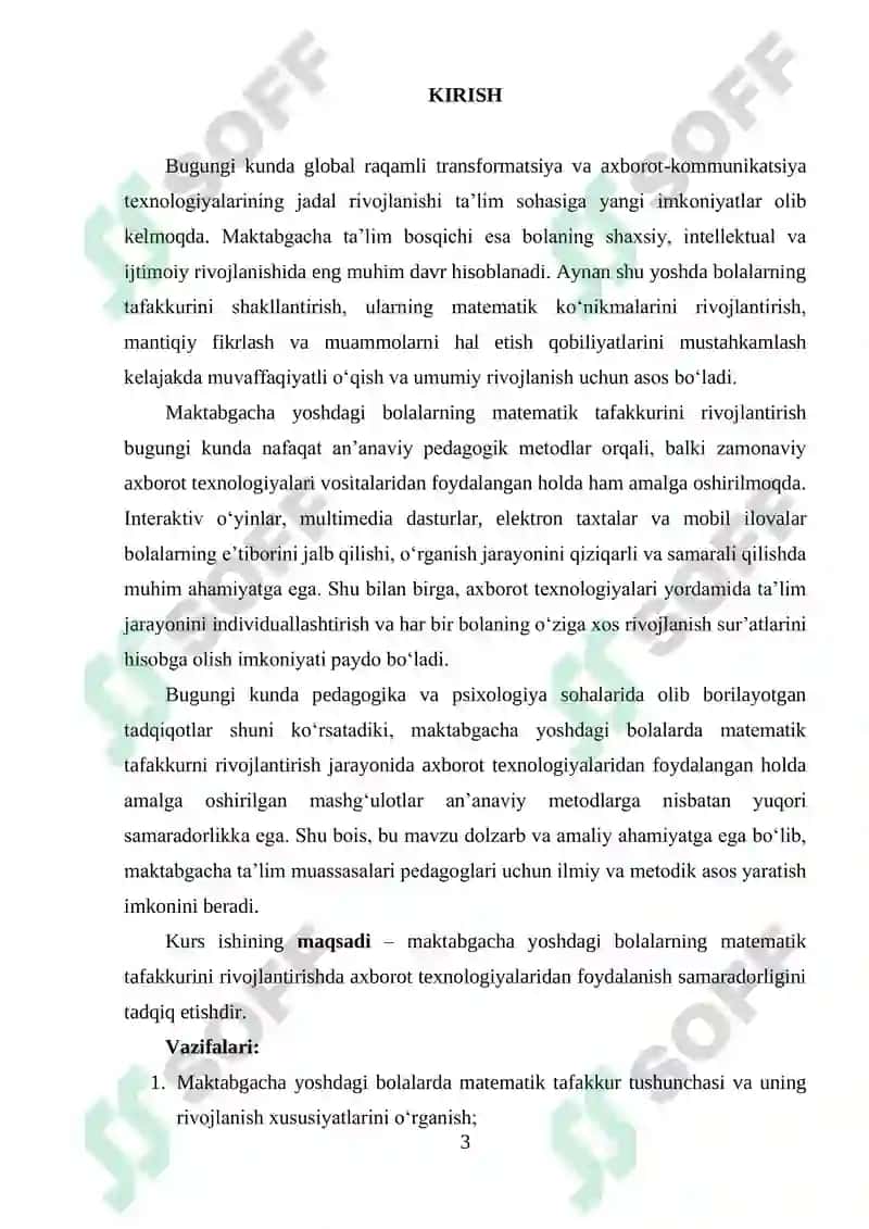 Maktabgacha yoshdagi bolalarning matematik tafakkurini rivojlantirishda axborot texnologiyalaridan foydalanish 3